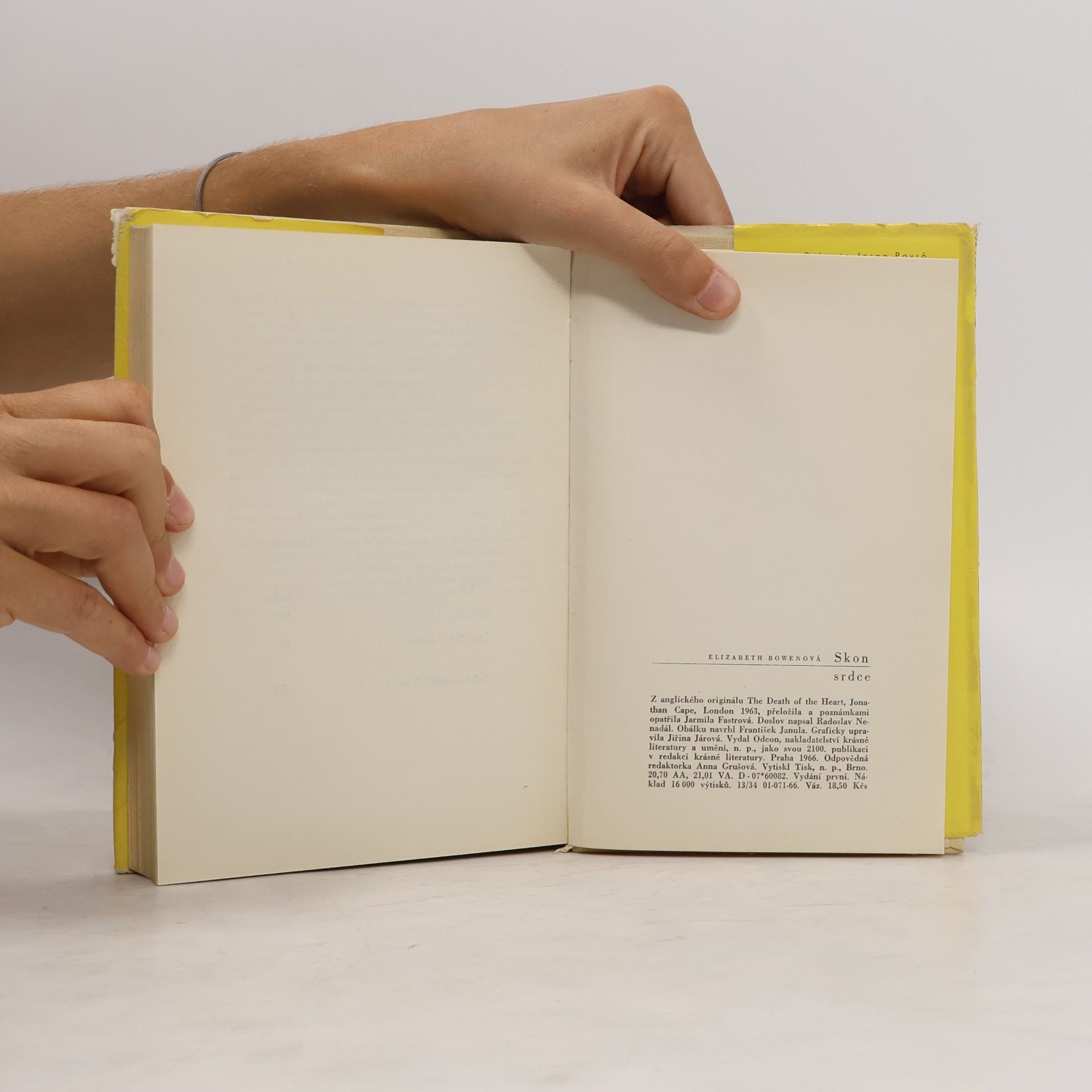 Elizabeth Bowen Skon srdce