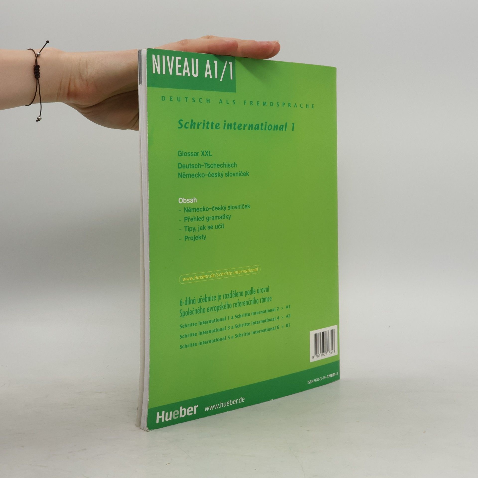 kolektiv Schritte international 1. Glossar XXL Deutsch-Tschechisch, Německo-český slovníček