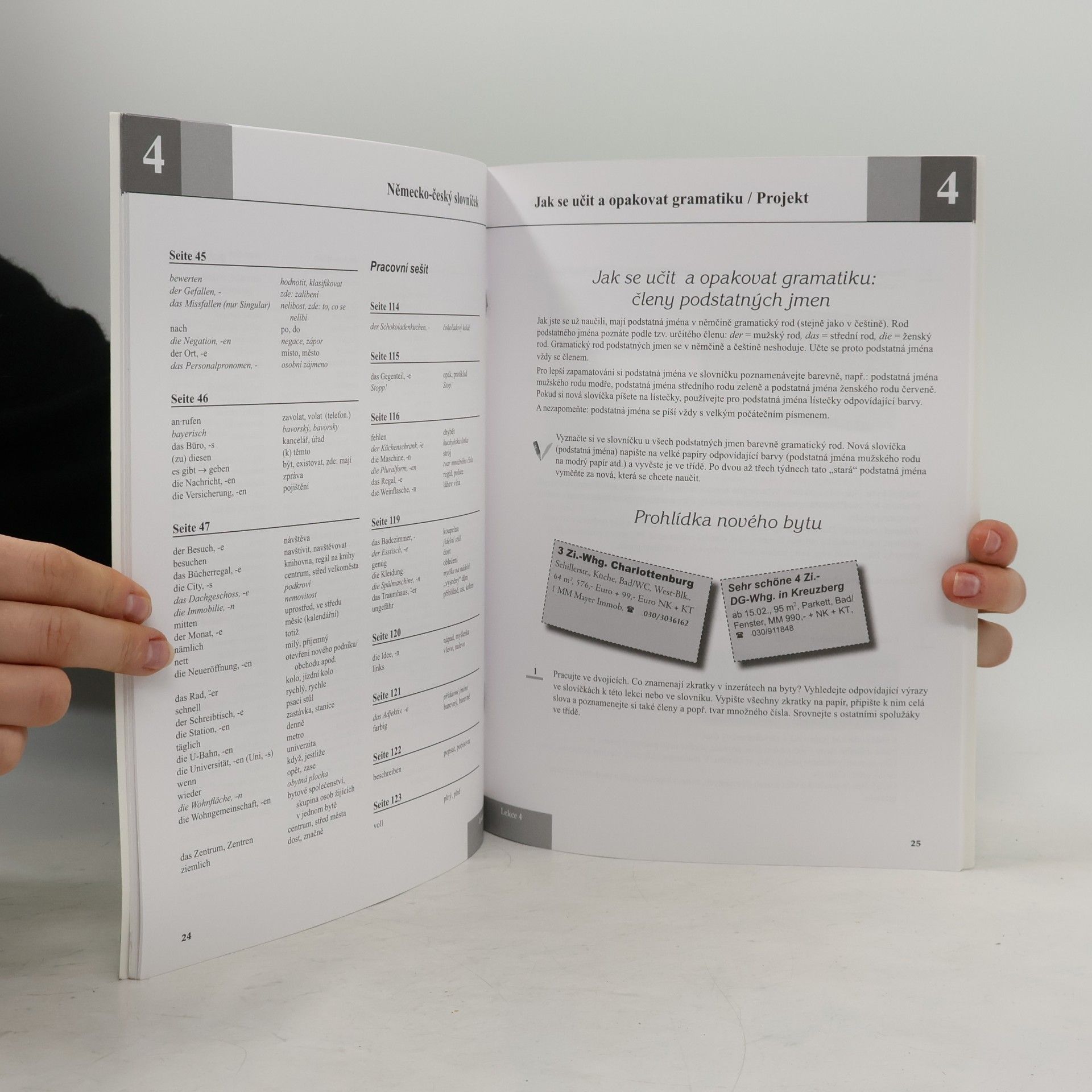 kolektiv Schritte international 1. Glossar XXL Deutsch-Tschechisch, Německo-český slovníček