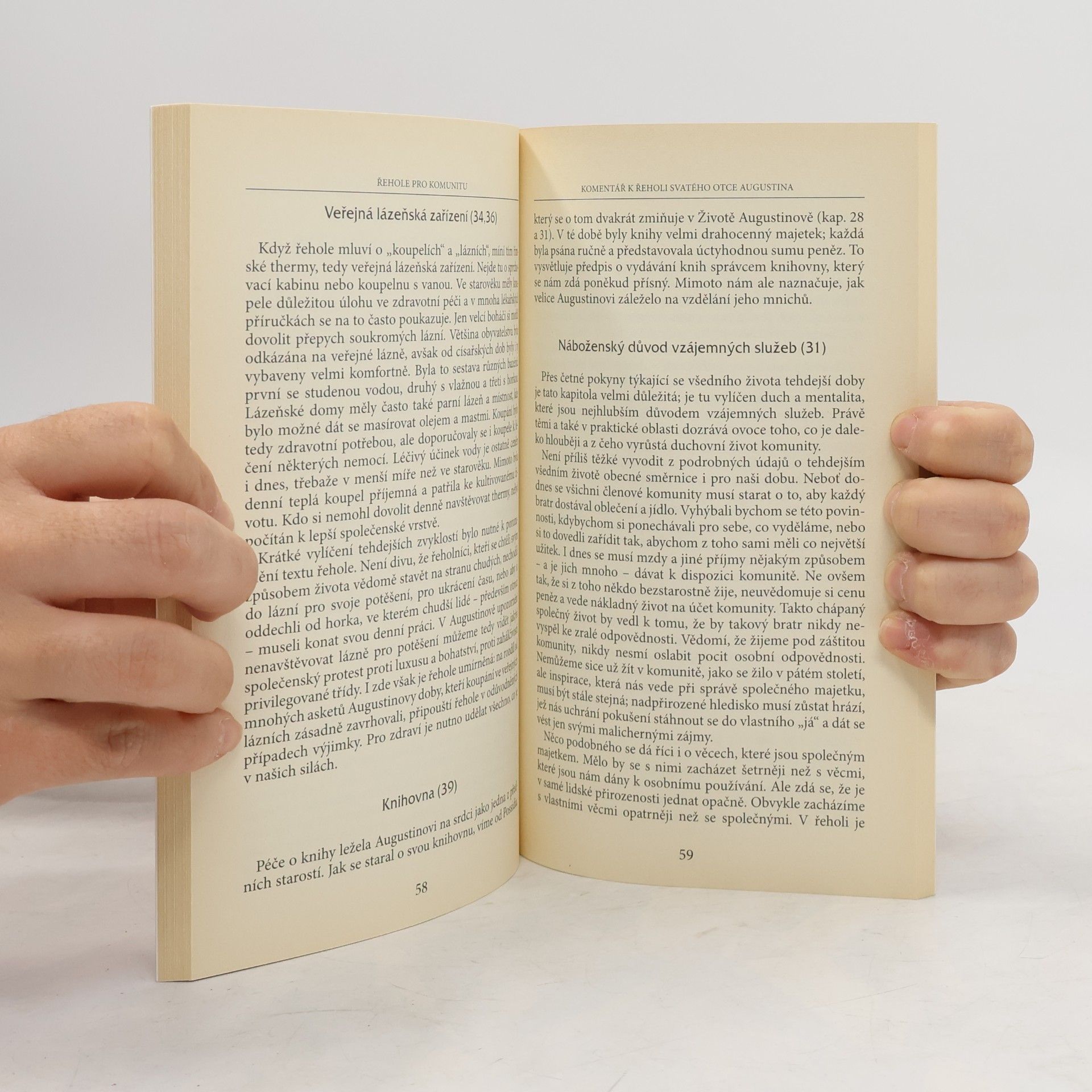 Aurelius Augustinus Řehole pro komunitu