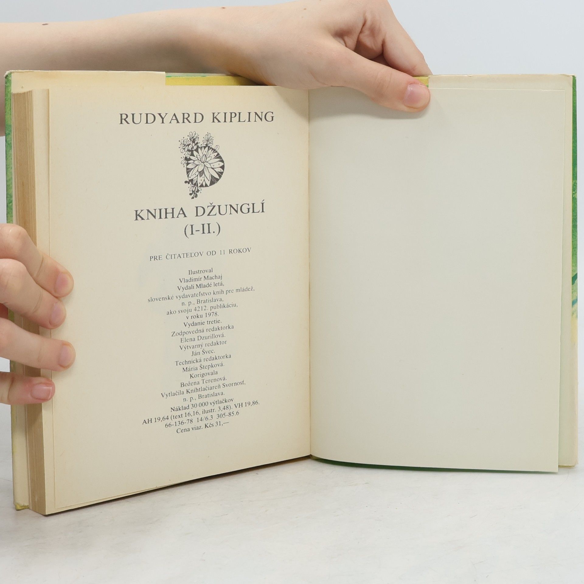 Rudyard Kipling Kniha džunglí I.-II.