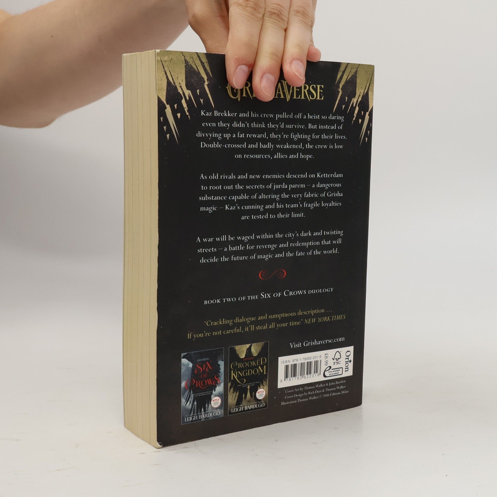 Leigh Bardugo Crooked Kingdom