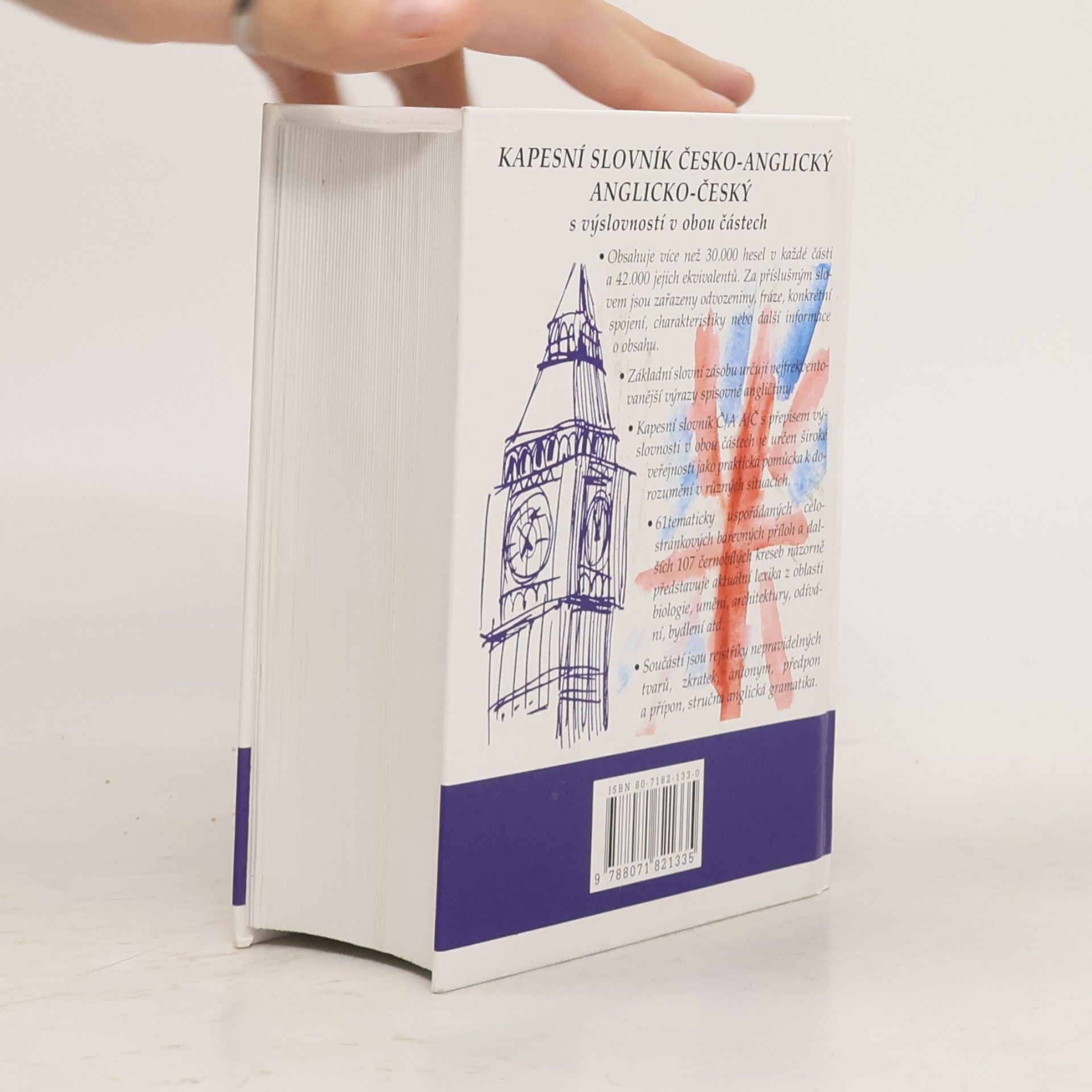Jiří Kučera Česko-anglický a anglicko-český kapesní slovník s výslovností v obou částech
