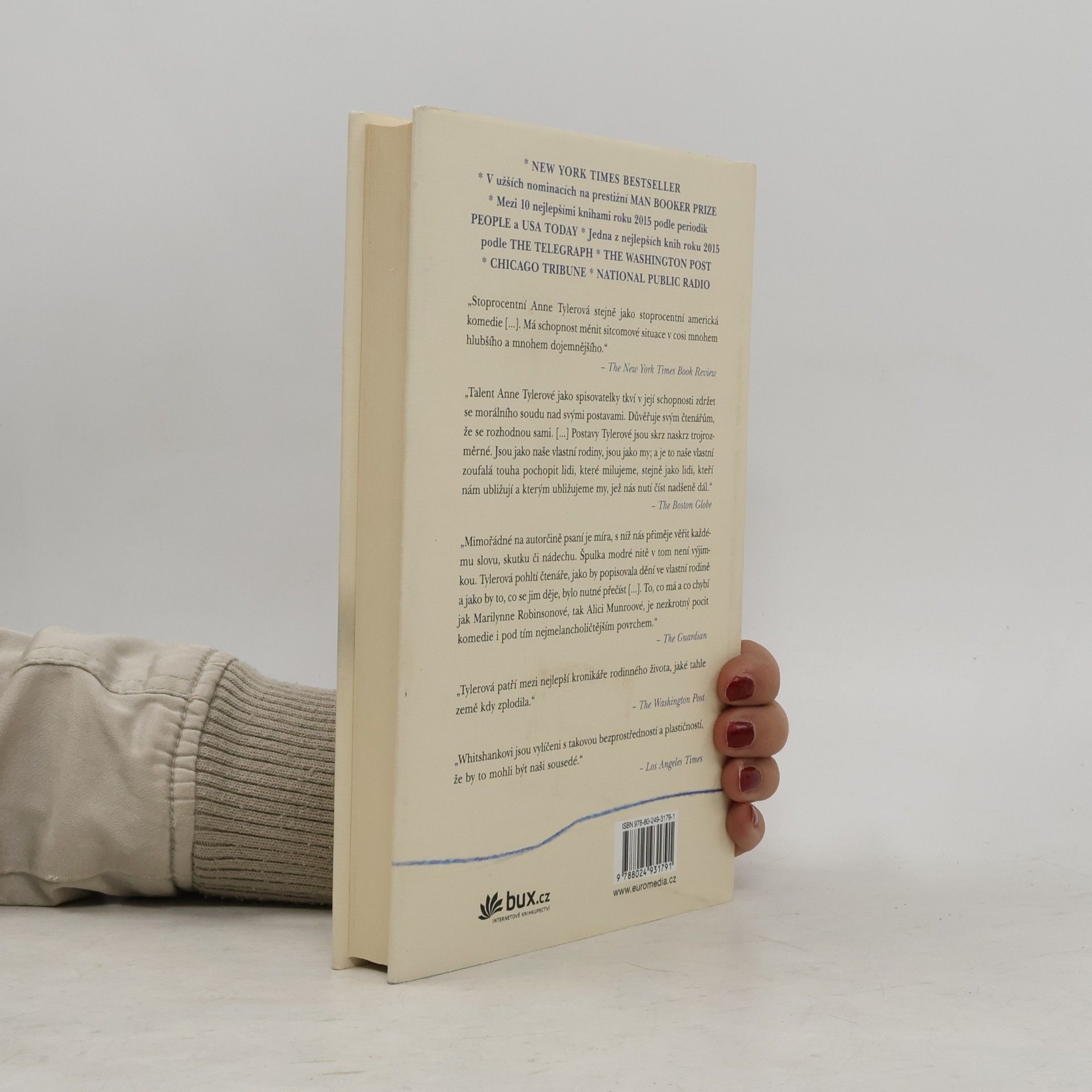 Anne Tyler Špulka modré nitě