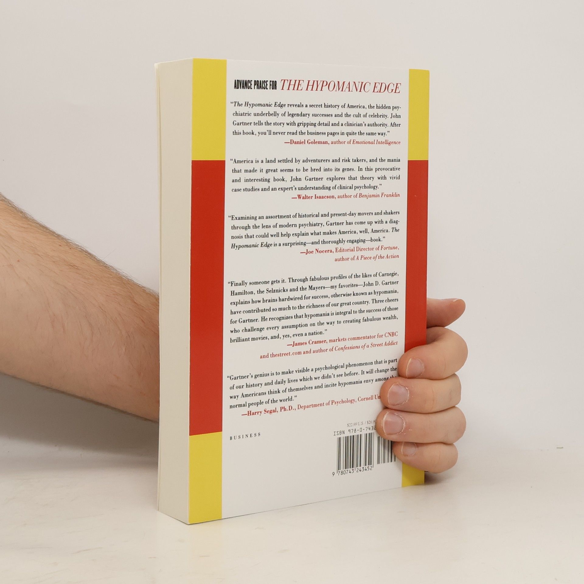 John Gartner The Hypomanic Edge