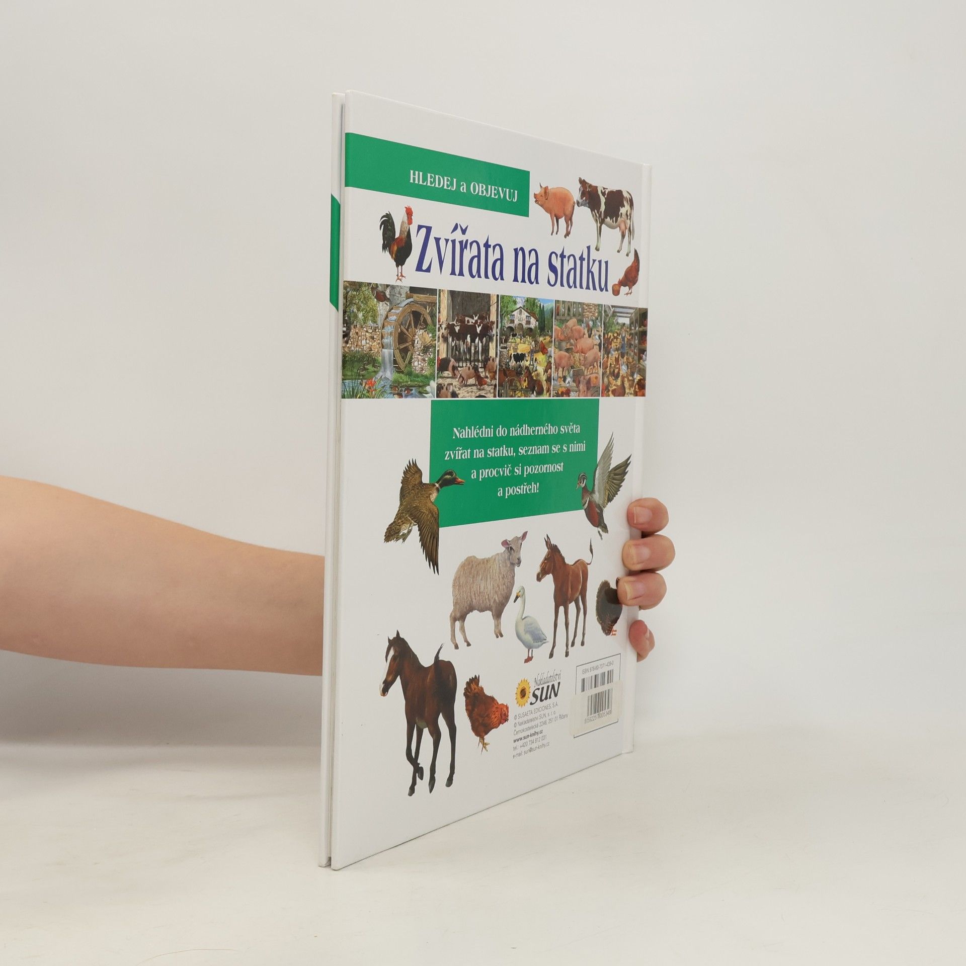 Various authors Zvířata na statku - Hledej a objevuj