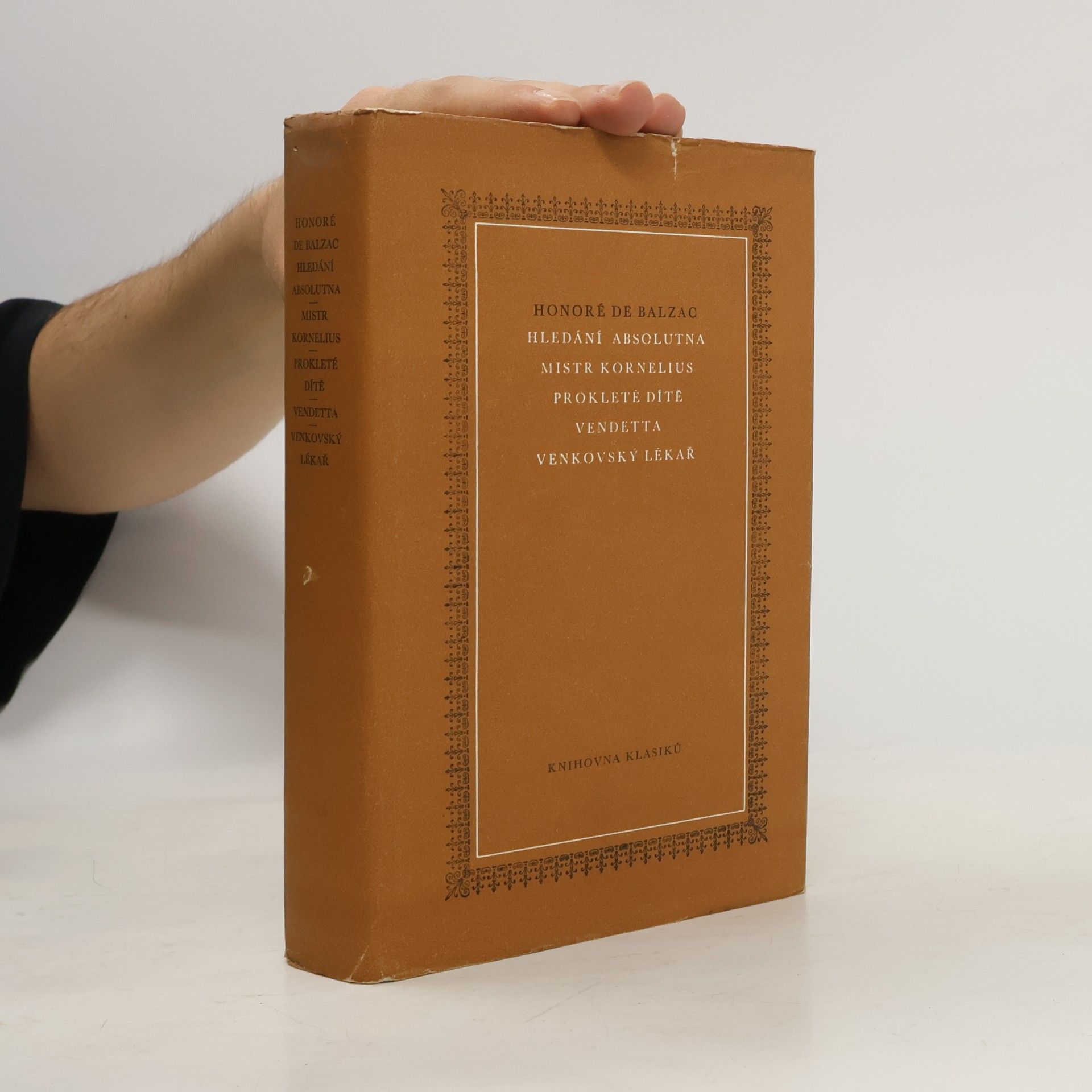 Honoré de Balzac Hledání absolutna. Mistr Kornelius. Prokleté dítě. Vendetta. Venkovský lékař