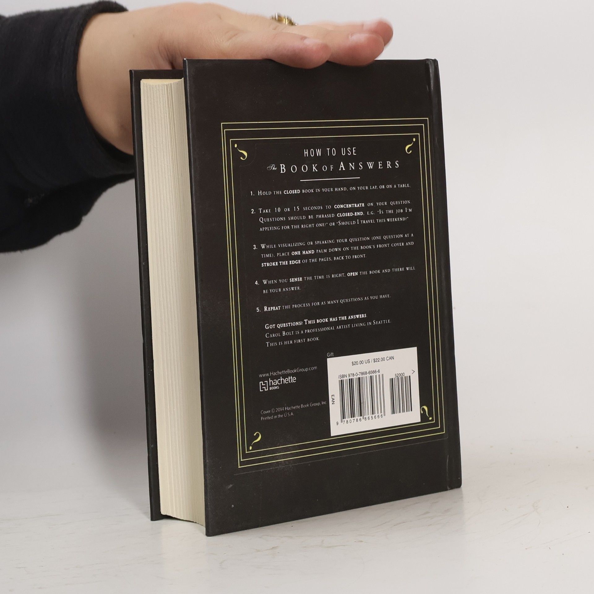 Carol Bolt The book of Answers