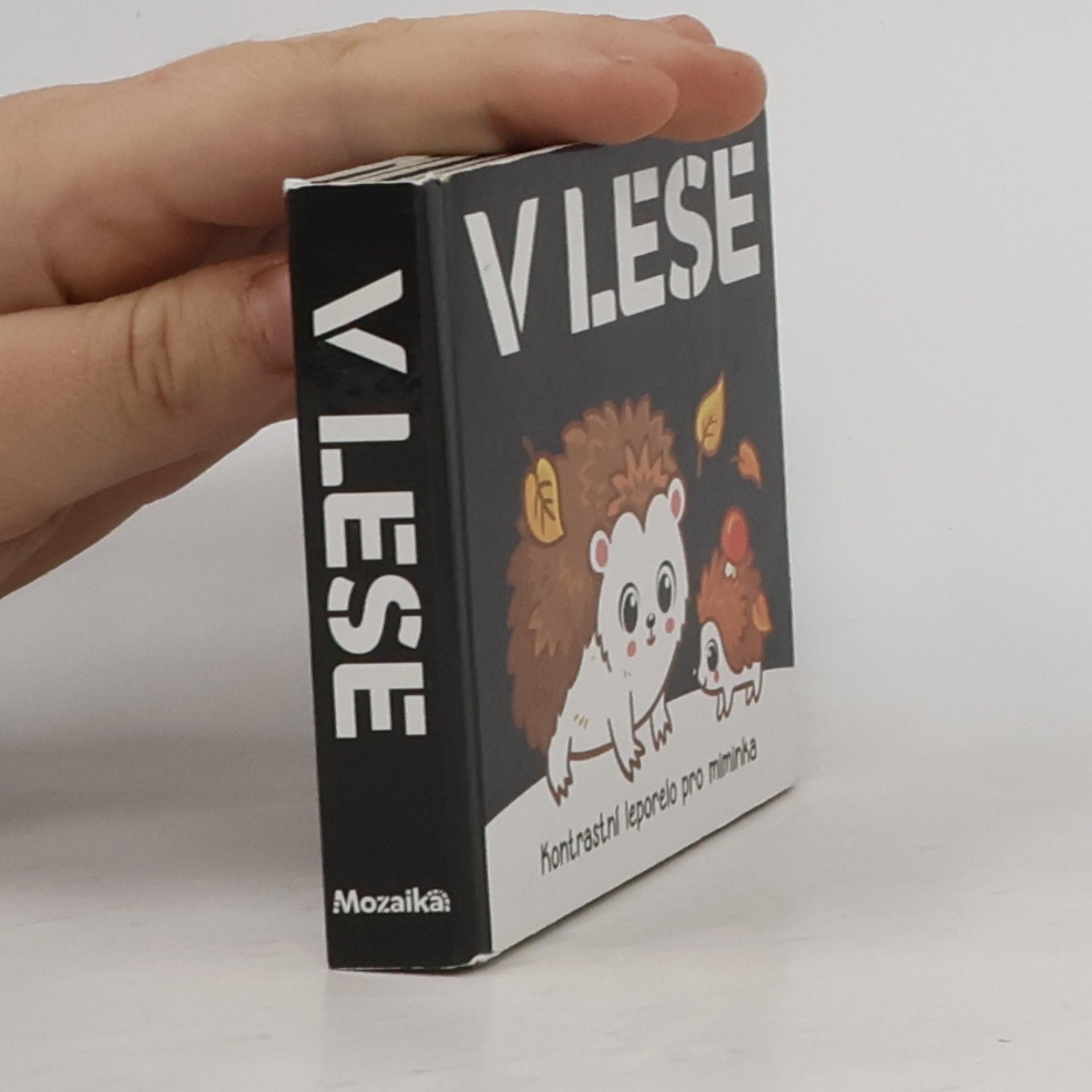 Kolektiv autorů V lese : kontrastní leporelo pro miminka