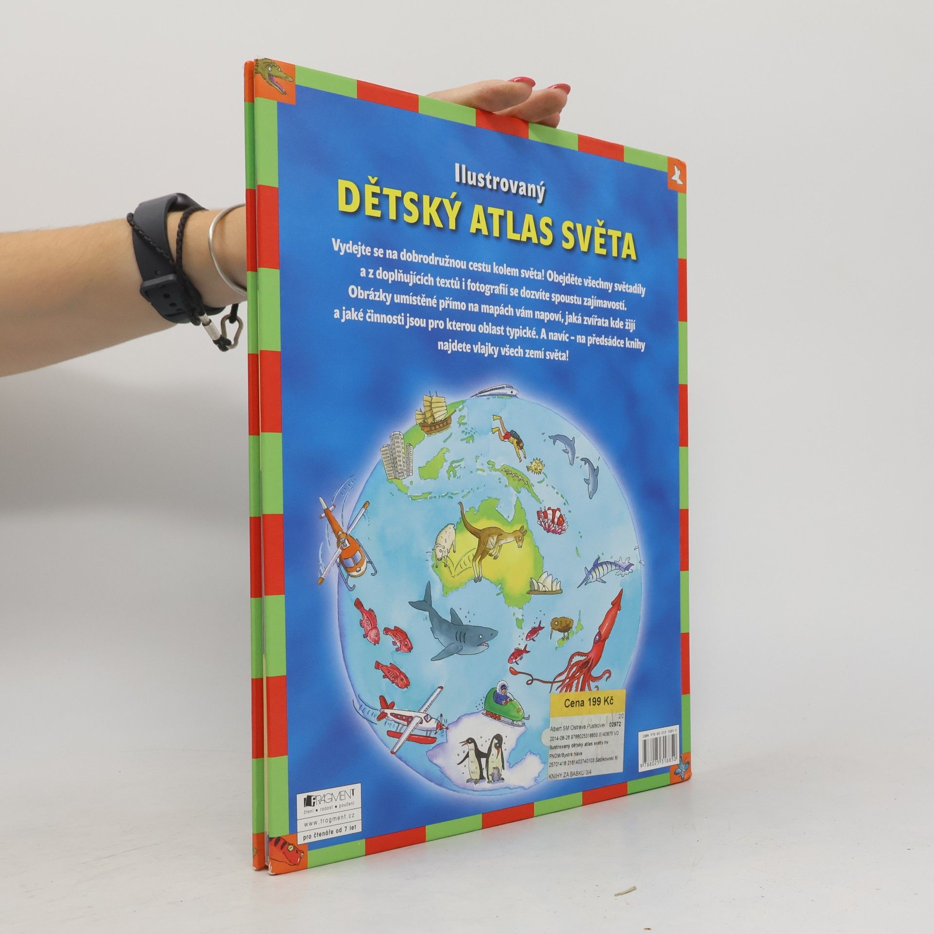 Deborah Chancellor Ilustrovaný dětský atlas světa