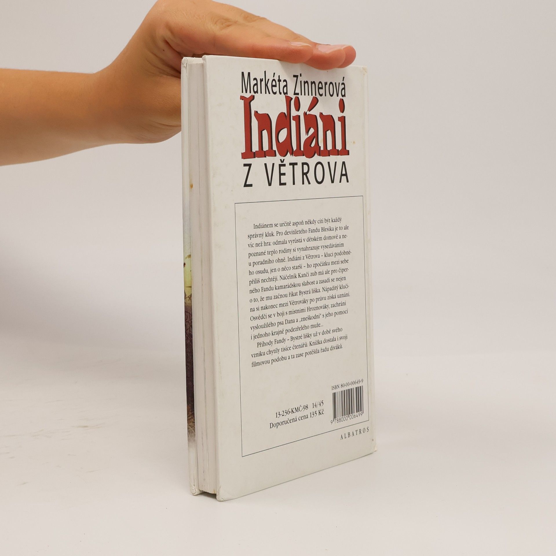 Markéta Zinnerová Indiáni z Větrova