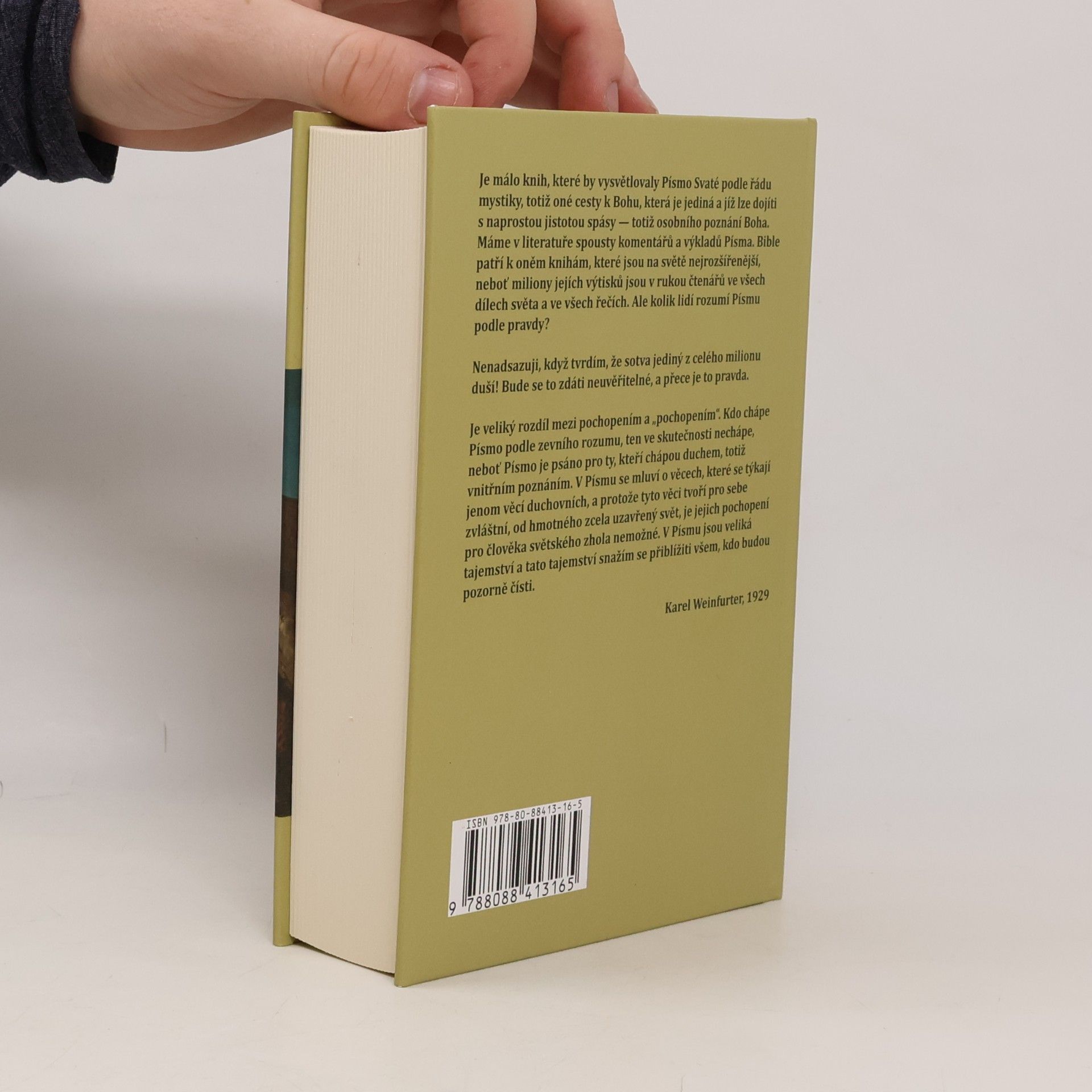 Karel Weinfurter Bible ve světle mystiky