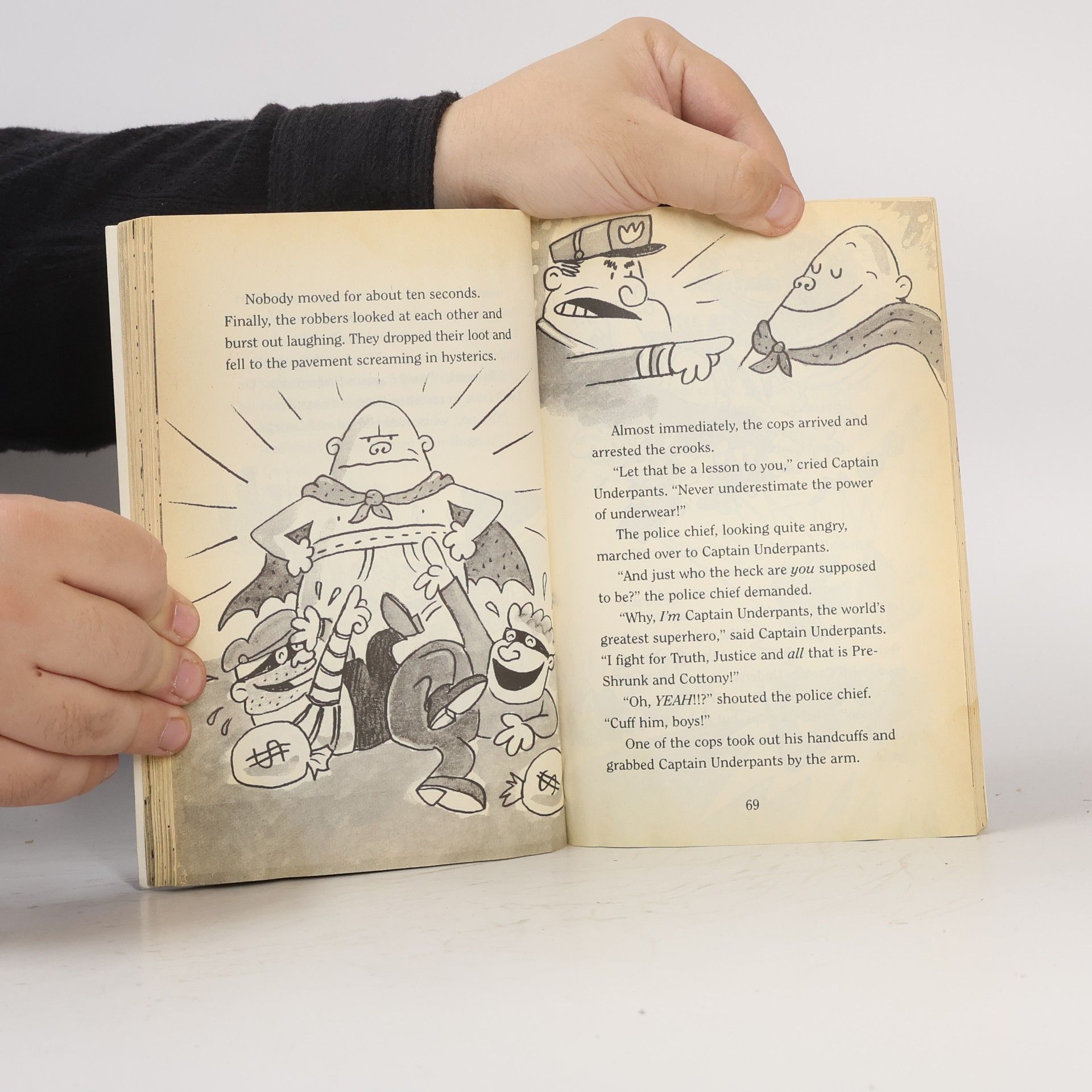Dav Pilkey The adventures of Captain Underpants