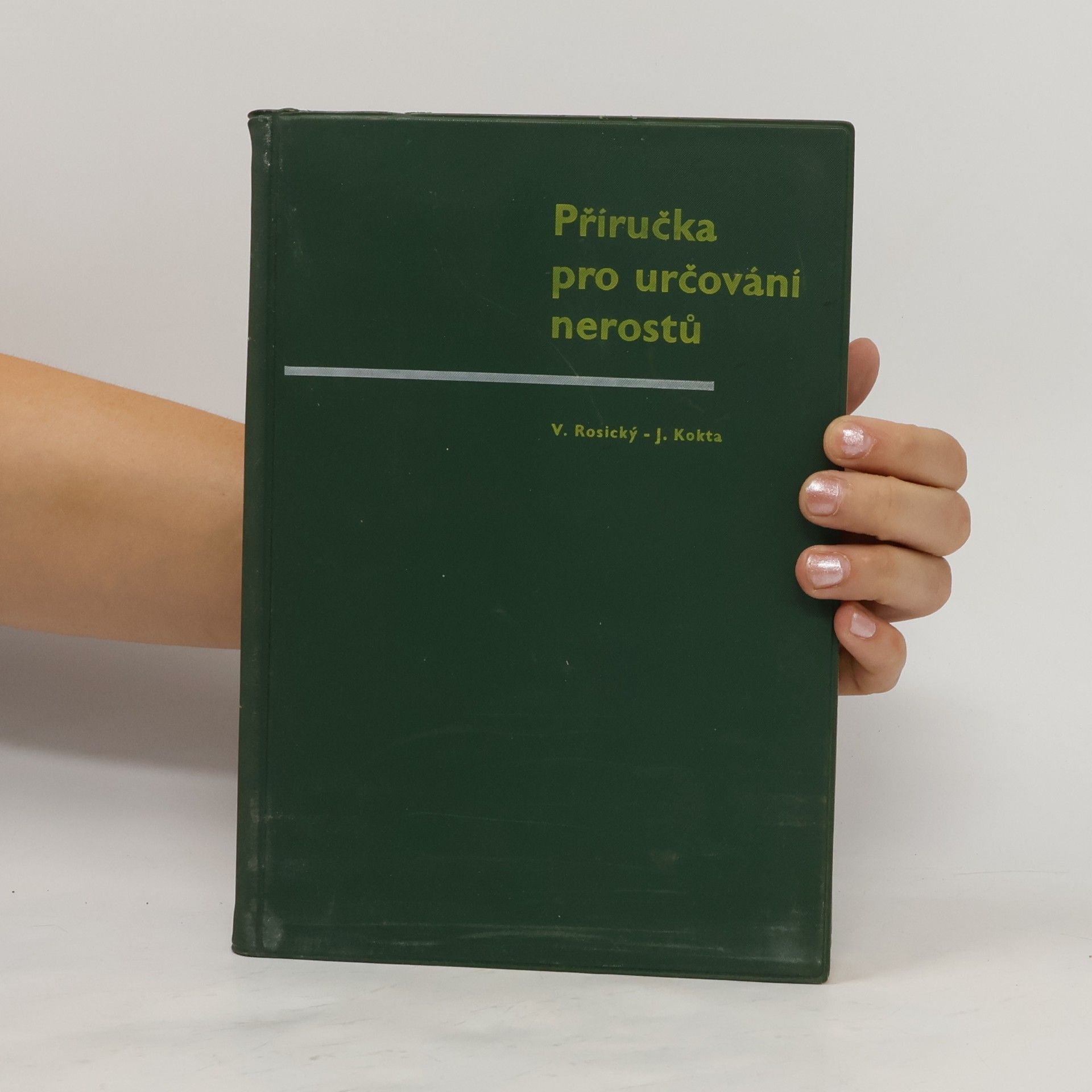 Vojtěch Rosický Příručka pro určování nerostů
