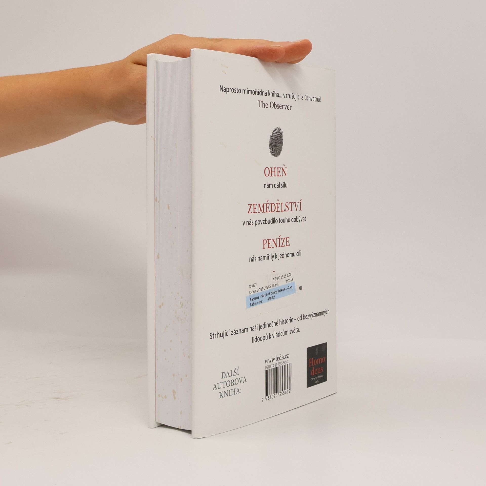 Yuval Noah Harari Sapiens: Stručné dějiny lidstva