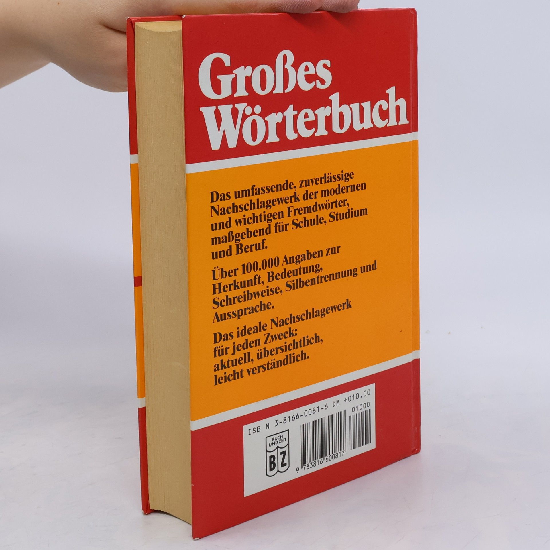 Dieter Binder Großes Wörterbuch - Fremdwörter