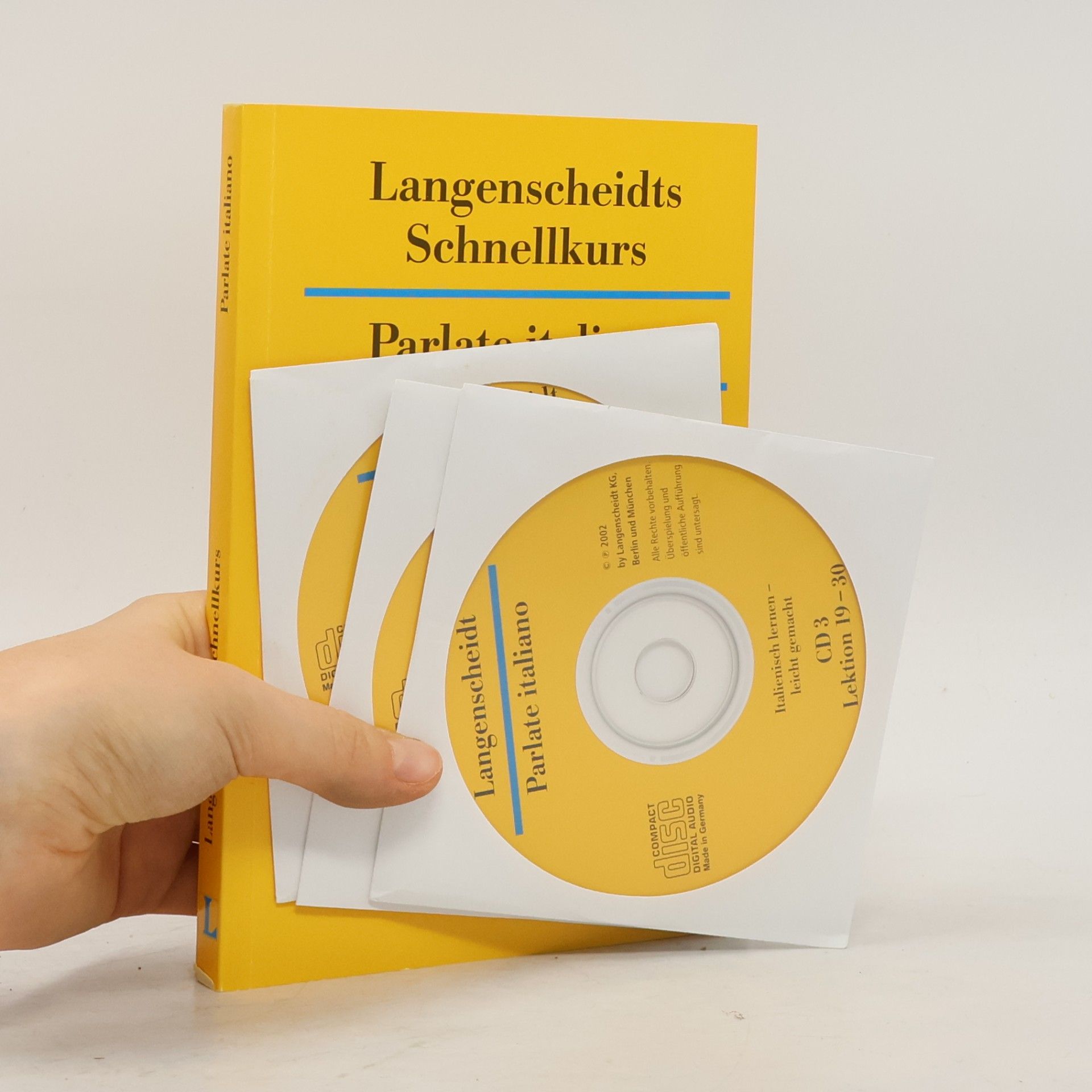 Ima Agustoni Langenscheidts Schnellkurs: Parlate italiano (Lehrbuch + 3 CDs in der Box)