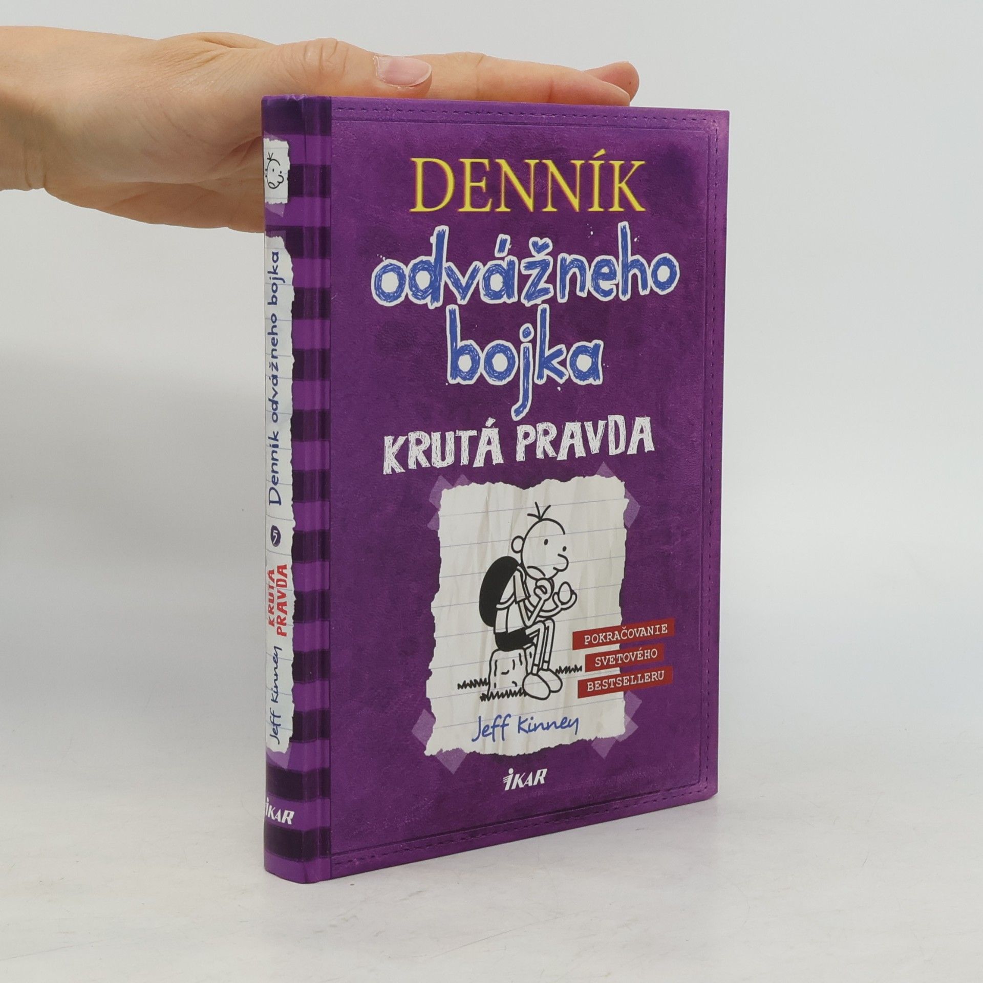 Jeff Kinney Denník odvážneho bojka 5. Krutá pravda
