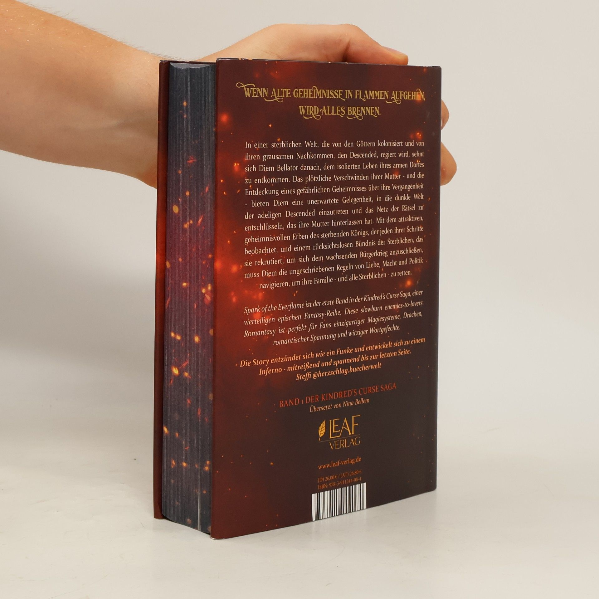 Penn Cole Spark of the Everflame / Kindred´s Curse Saga Bd.1