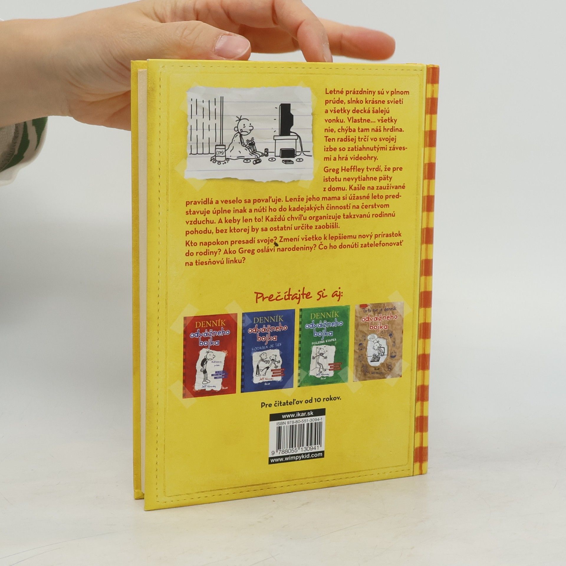 Jeff Kinney Denník odvážneho bojka 4: Prázdniny pod psa