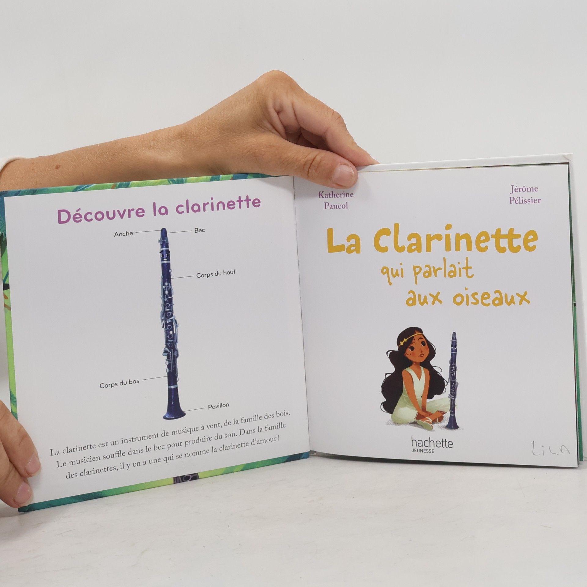 Katherine Pancolová La clarinette qui parlait aux oiseaux