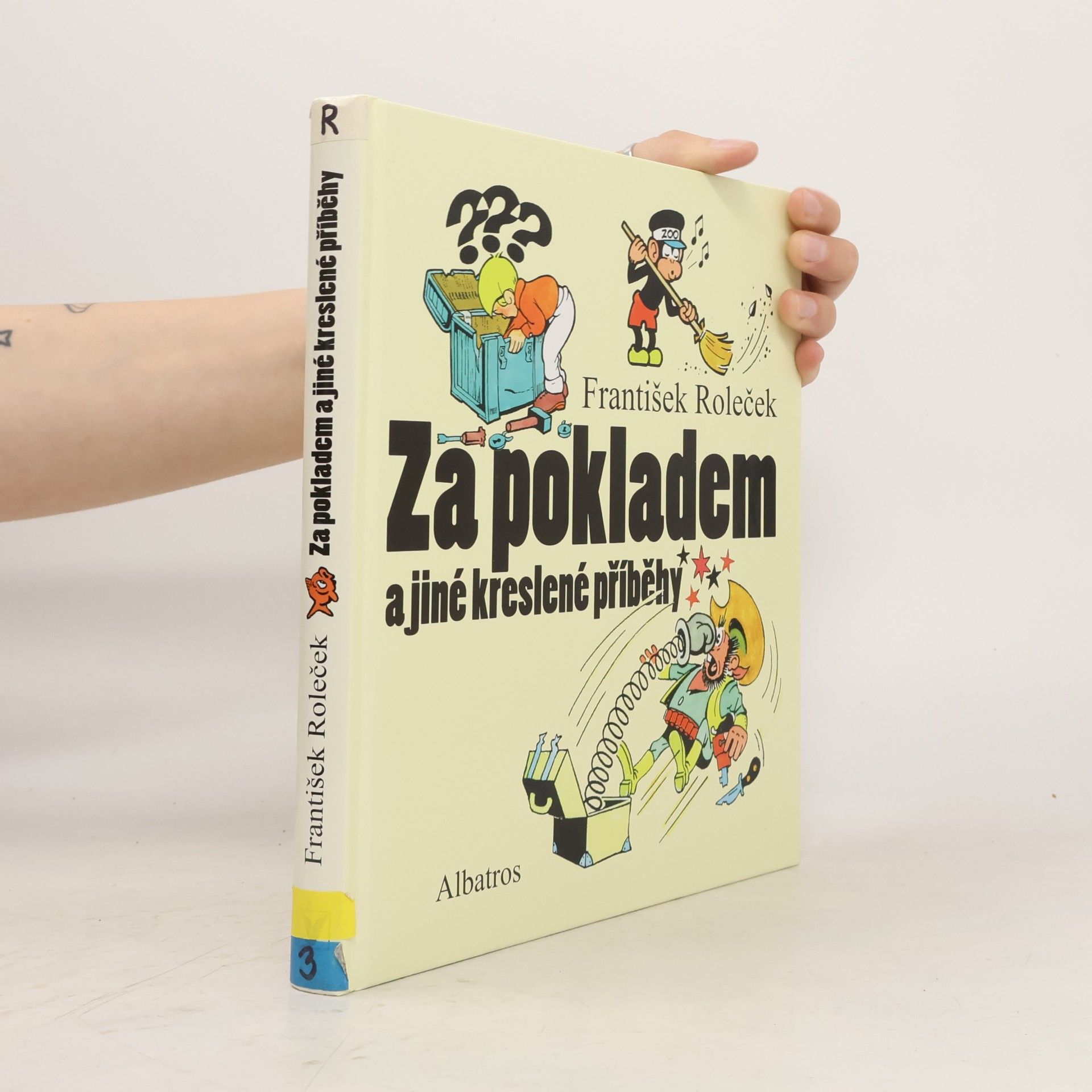 Roleček František Za pokladem a jiné kreslené příběhy