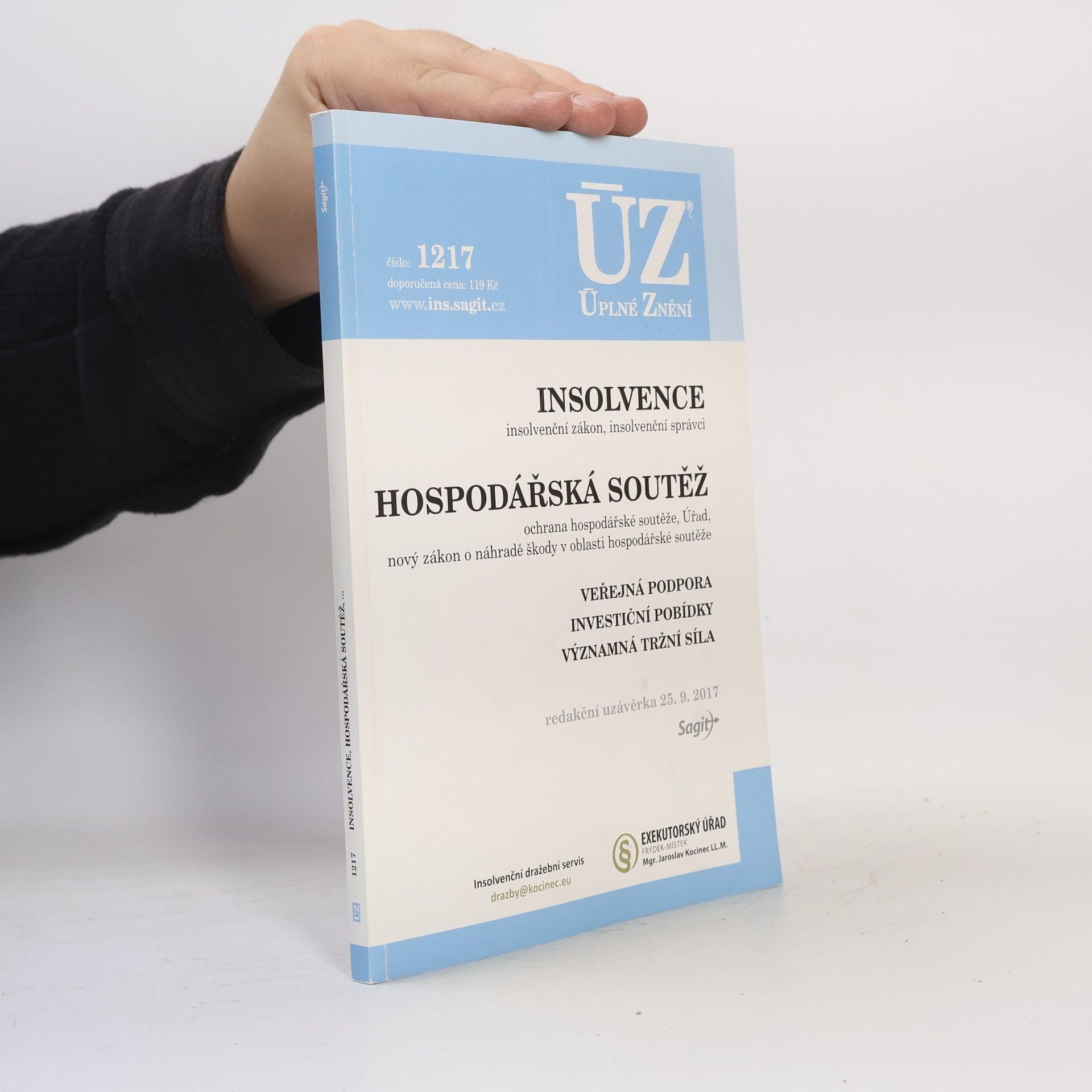 Kolektiv autorů Insolvence. Hospodářská soutěž