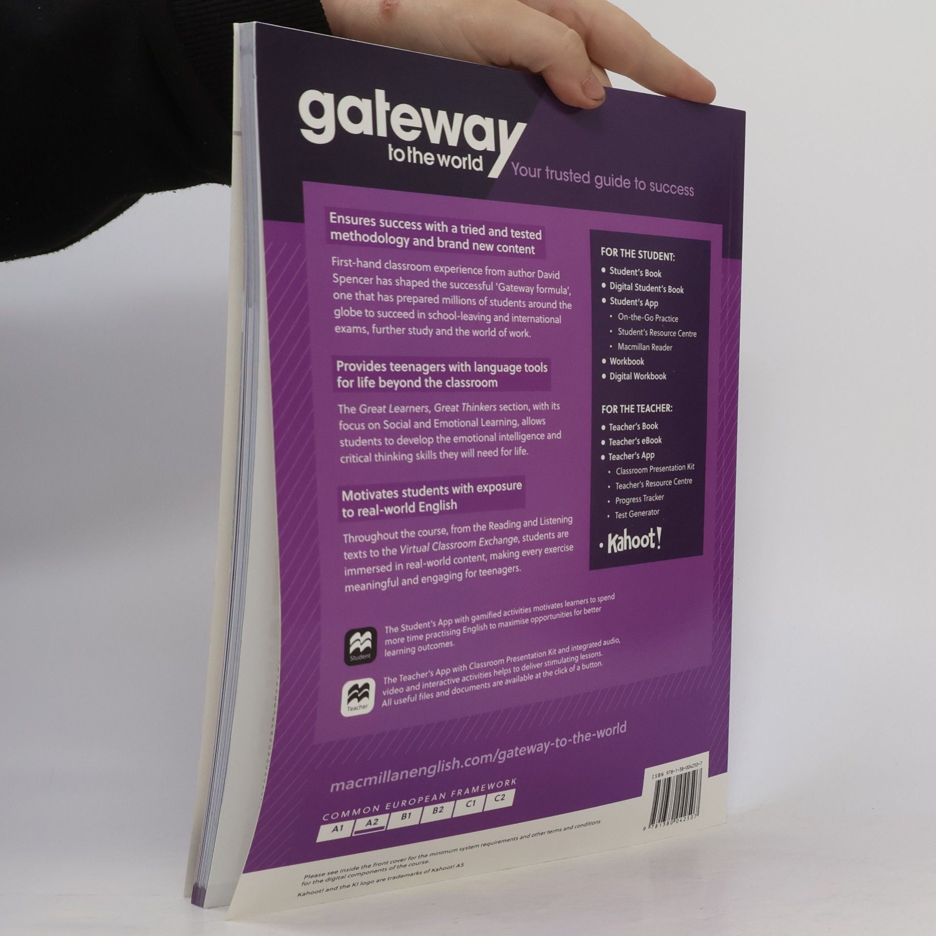 David Spencer Gateway to the World A2 Student's Book with Student's App and Digital Student's Book