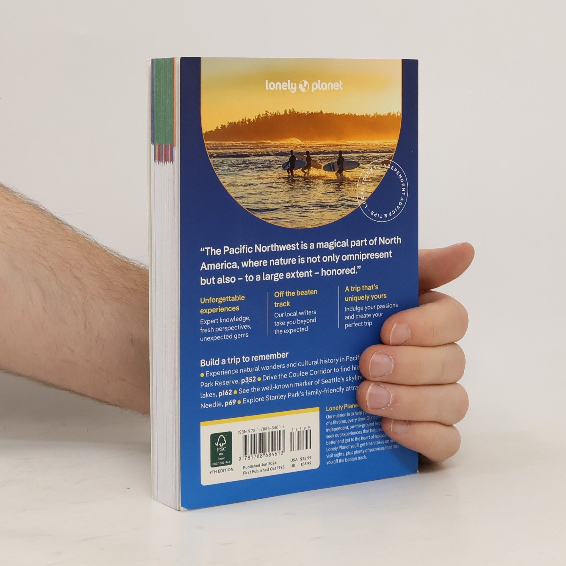 Margot Bigg Lonely Planet Travel Guide - 9: Washington, Oregon & the Pacific Northwest