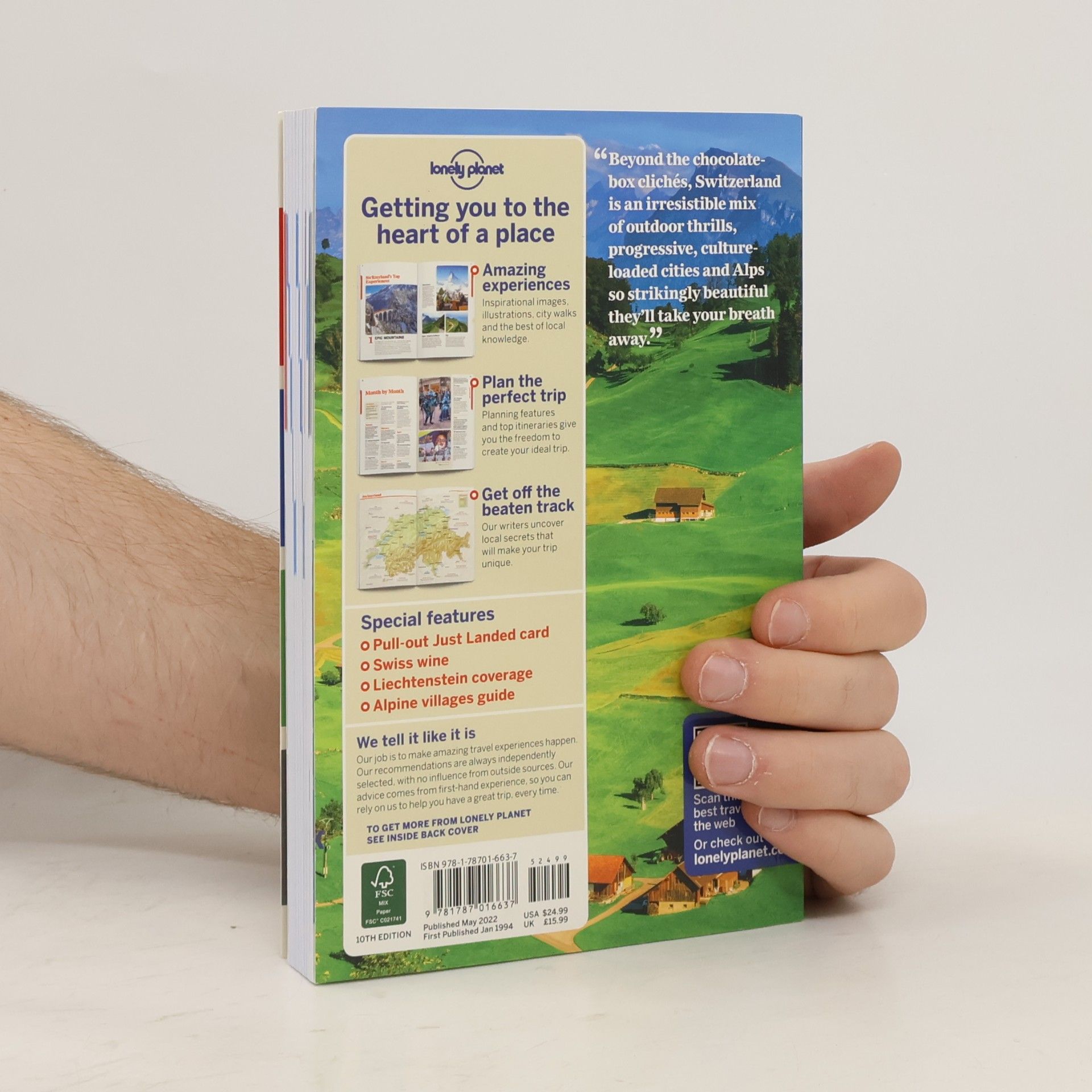 Kerry Walker Lonely Planet Switzerland