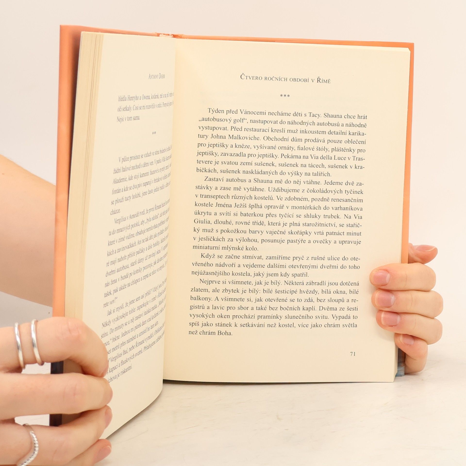 Anthony Doerr Čtvero ročních období v Římě