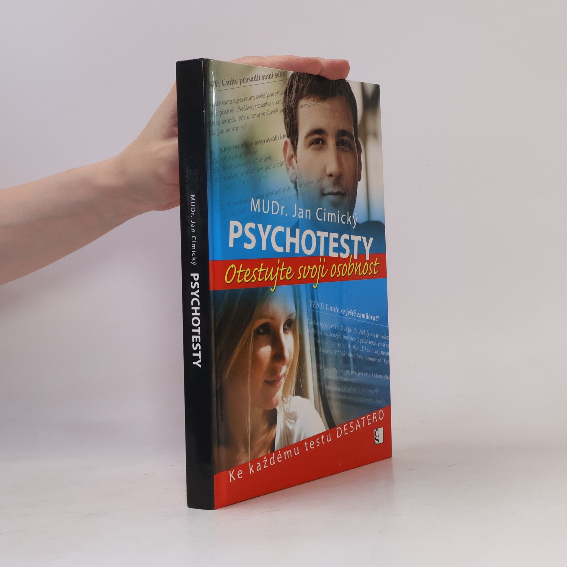 Jan Cimický Psychotesty. Otestujte svoji osobnost