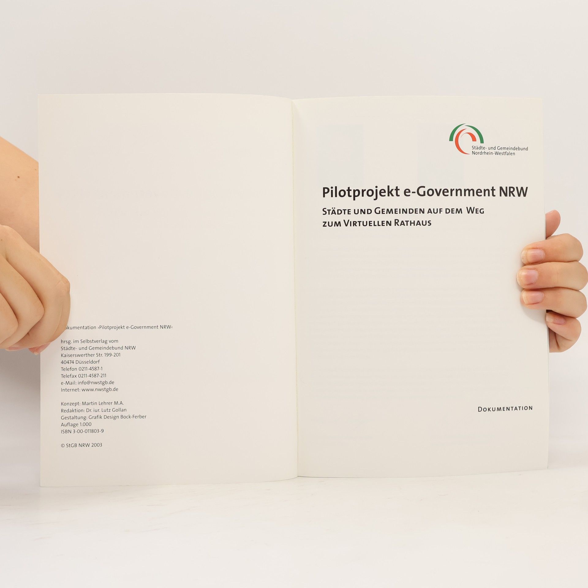 Martin Lehrer Pilotprojekt e-Government NRW