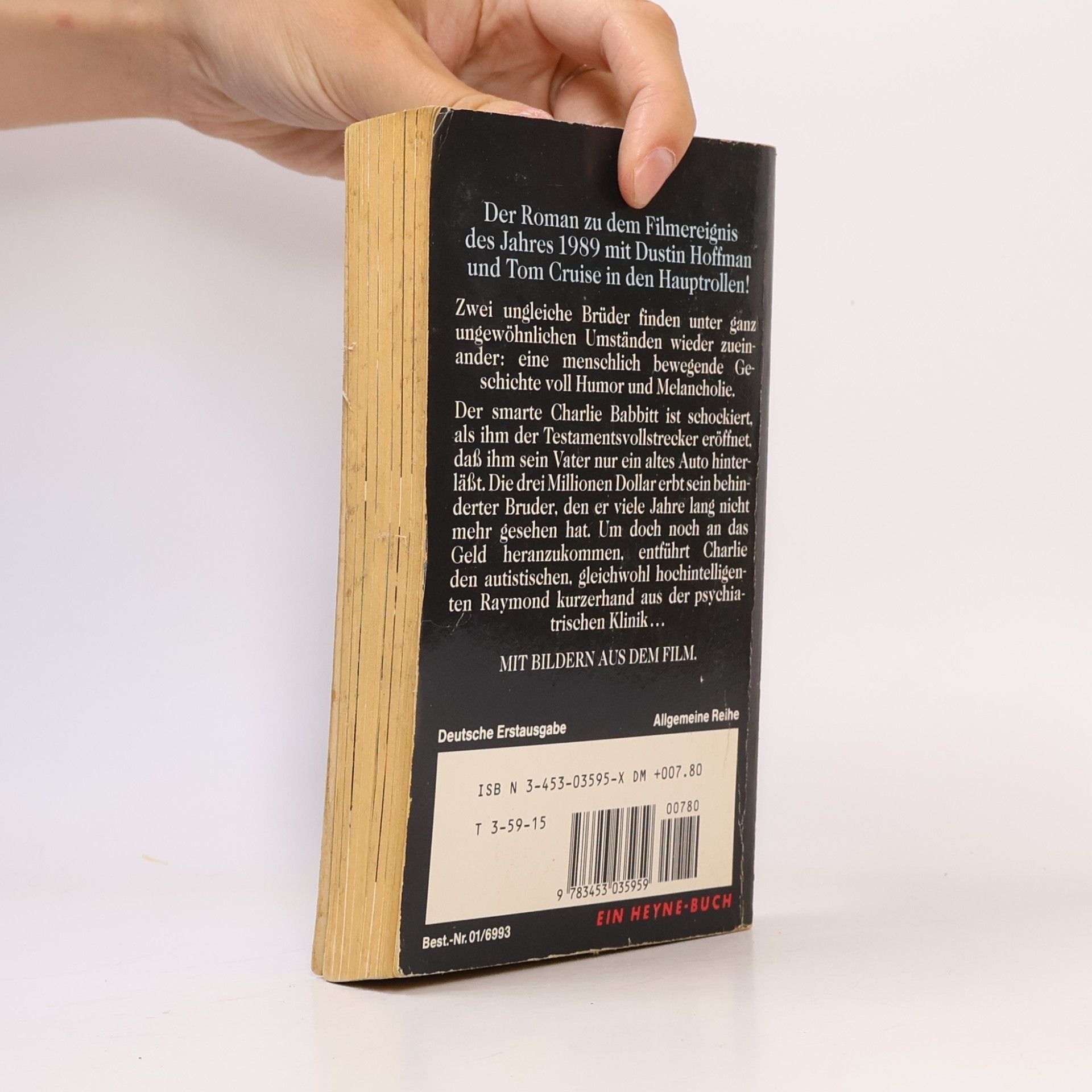 Leonore Fleischer Rain Man : ein roman nach dem Drehbuch von Ronald Bass und Barry Morrow