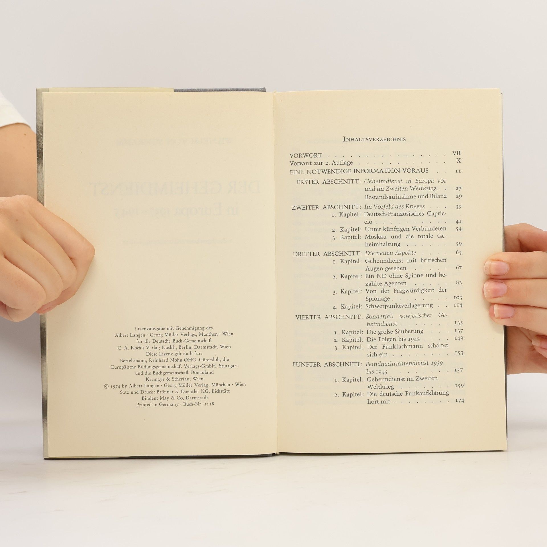 Wilhelm Ritter von Schramm Der Geheimdienst in Europa 1937-1945