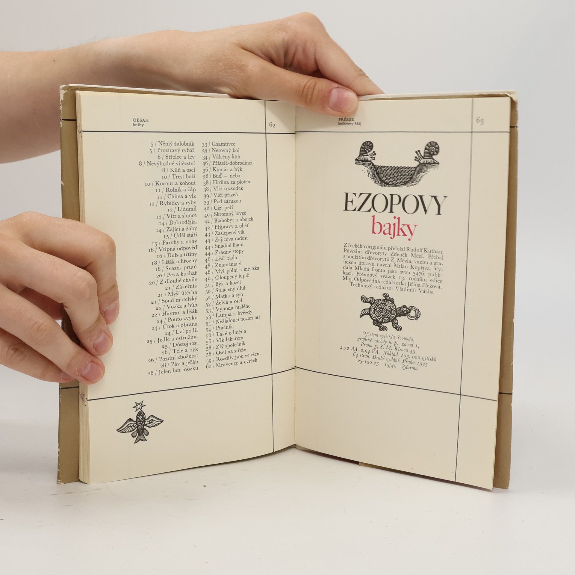 Various authors Ezopovy bajky