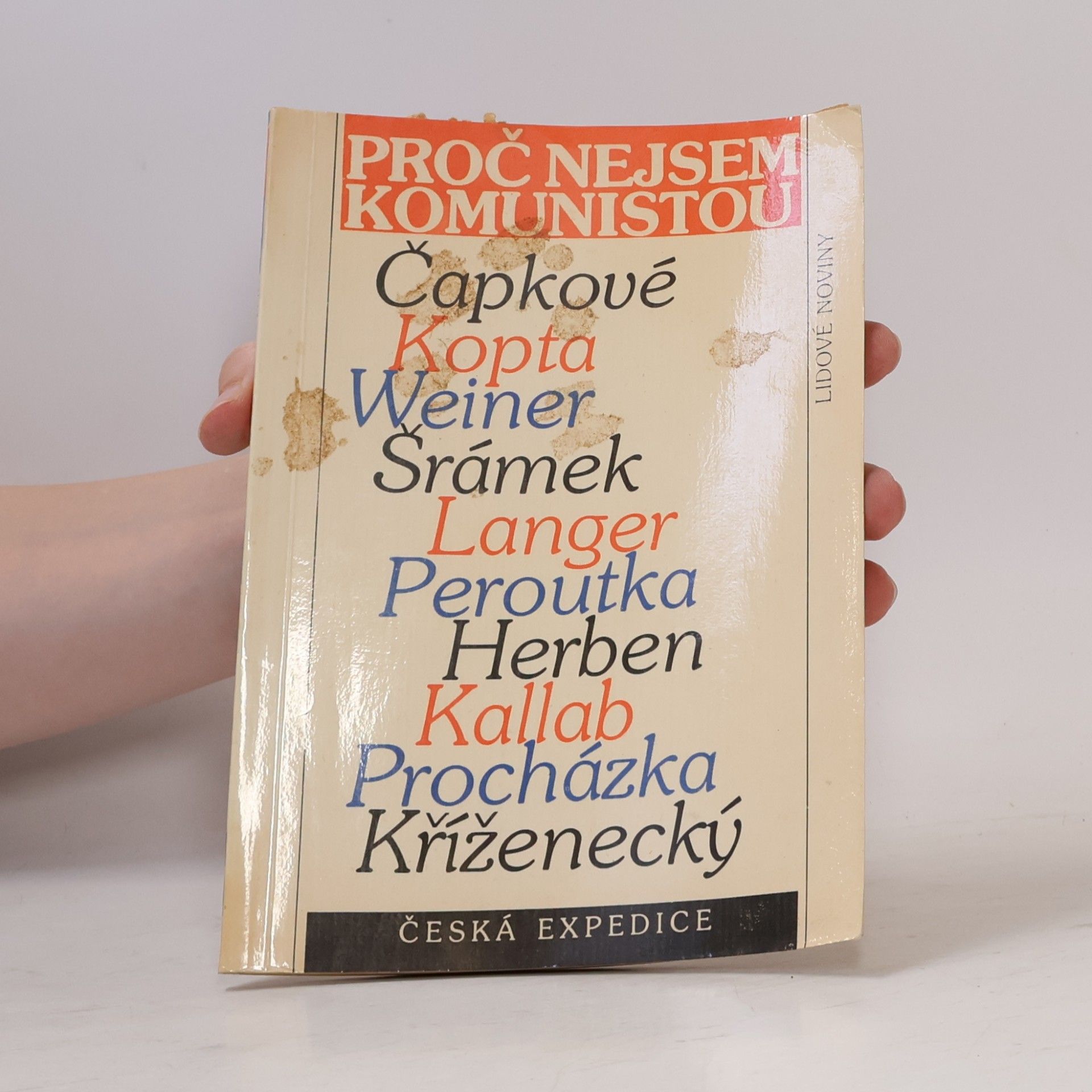 AA.VV. Proč nejsem komunistou?