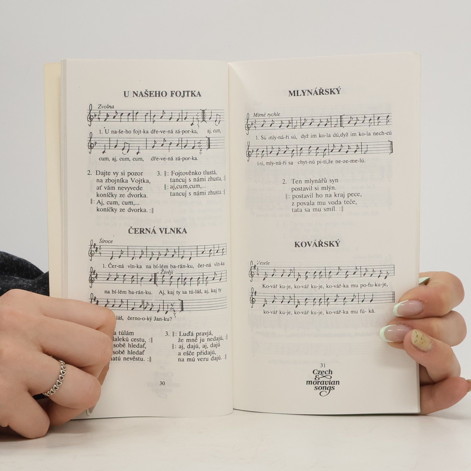 Various authors České a moravské písně
