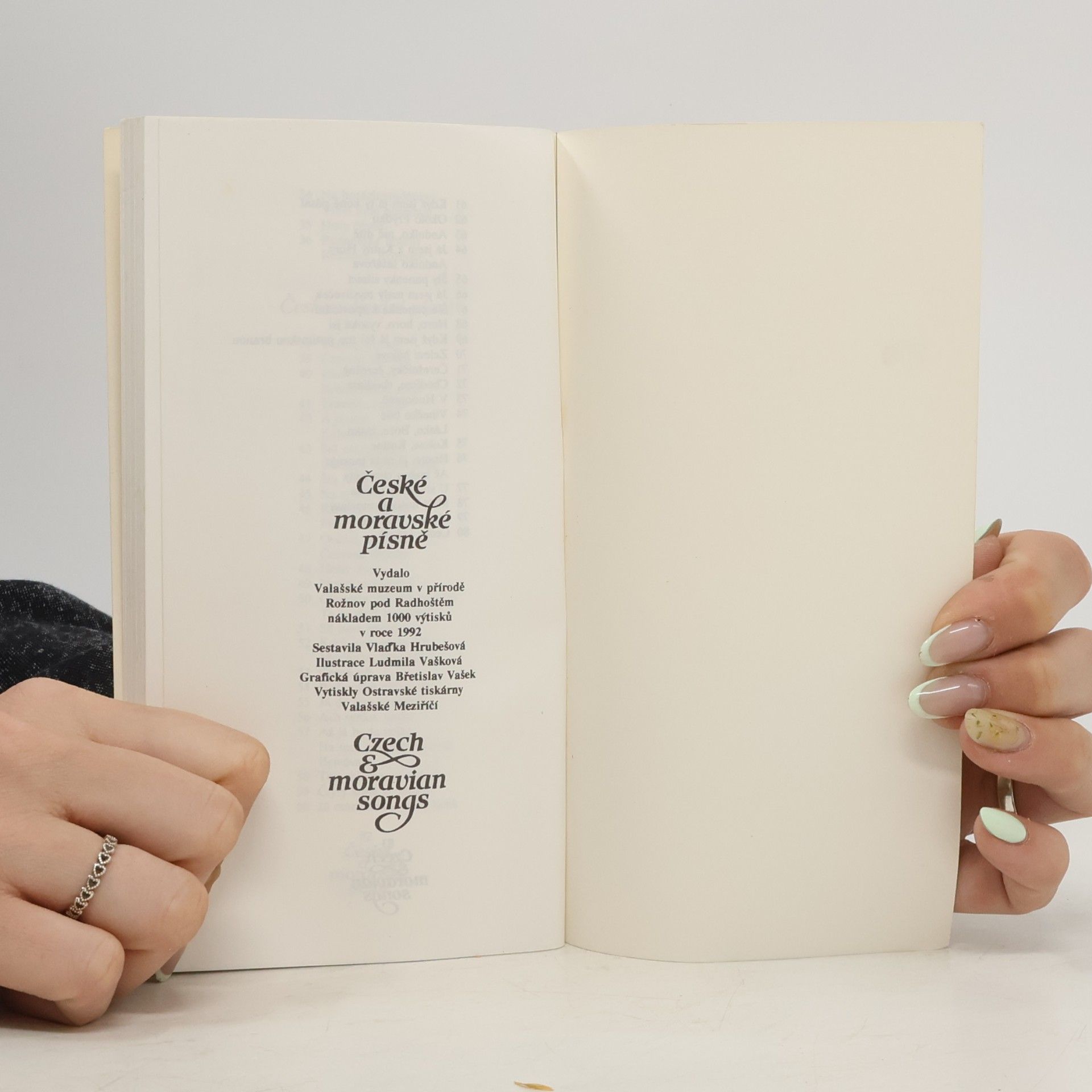 Various authors České a moravské písně