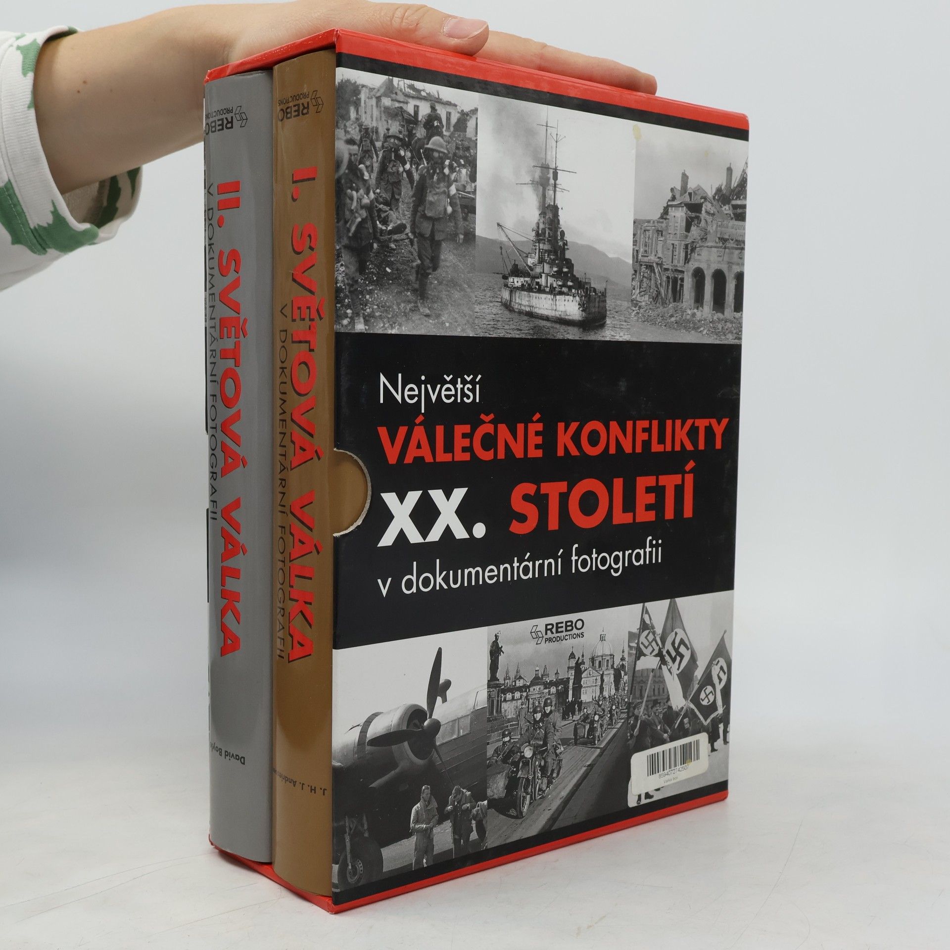 Kolektív autorov Největší válečné konflikty XX. století v dokumentární fotografii: I. a II. světová válka