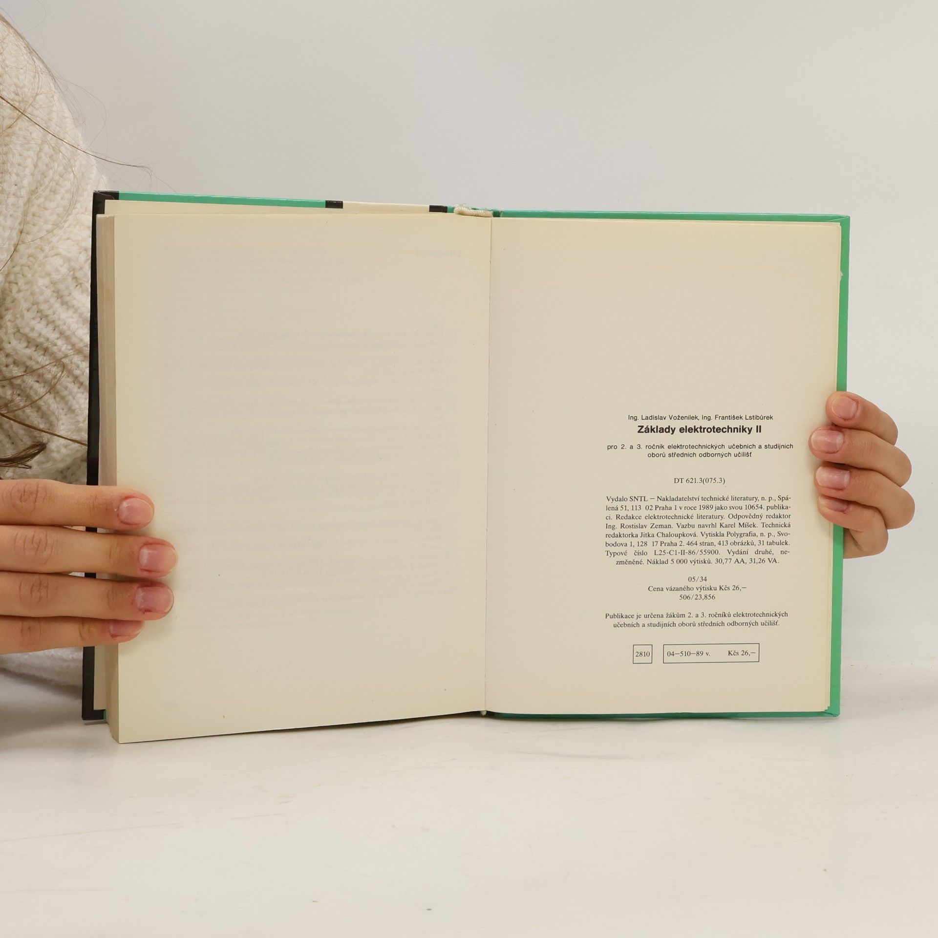 Ladislav Voženílek Základy elektrotechniky II. Pro 2. a 3. ročník SOU elektrotechnických