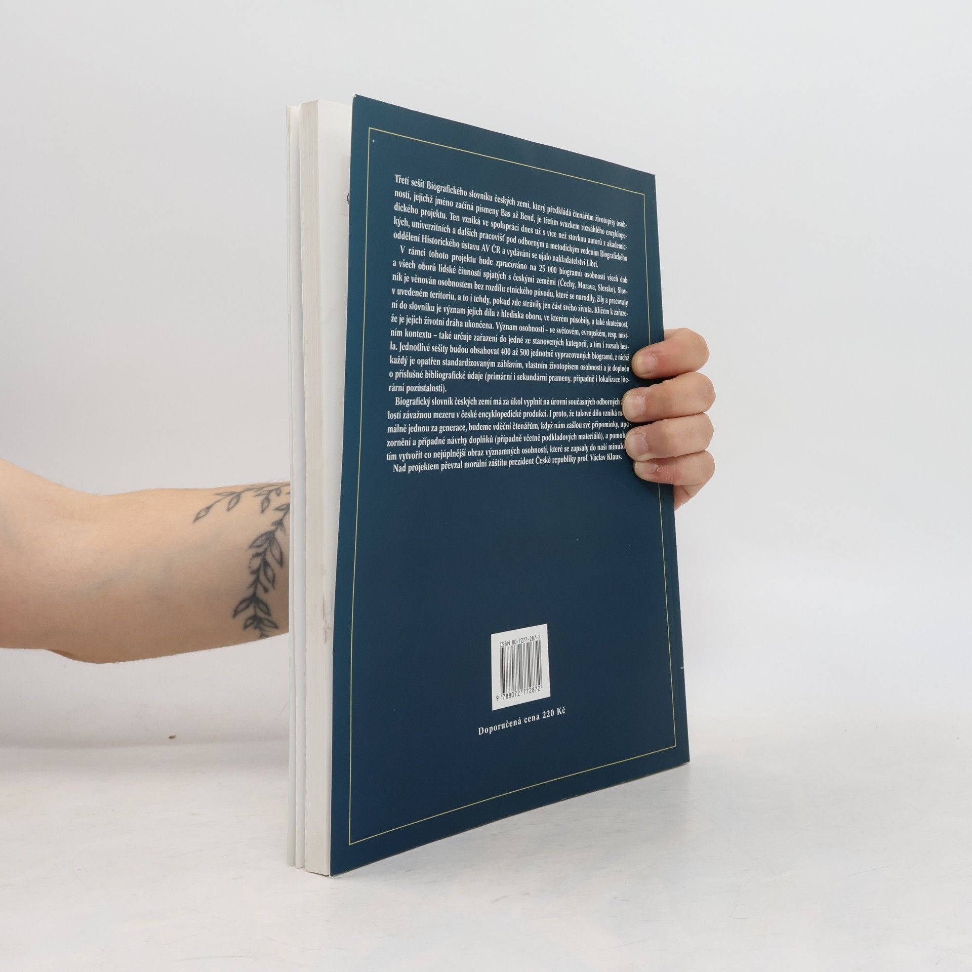 Pavla Vošahlíková Biografický slovník českých zemí, 3. sešit (Bas-Bend)