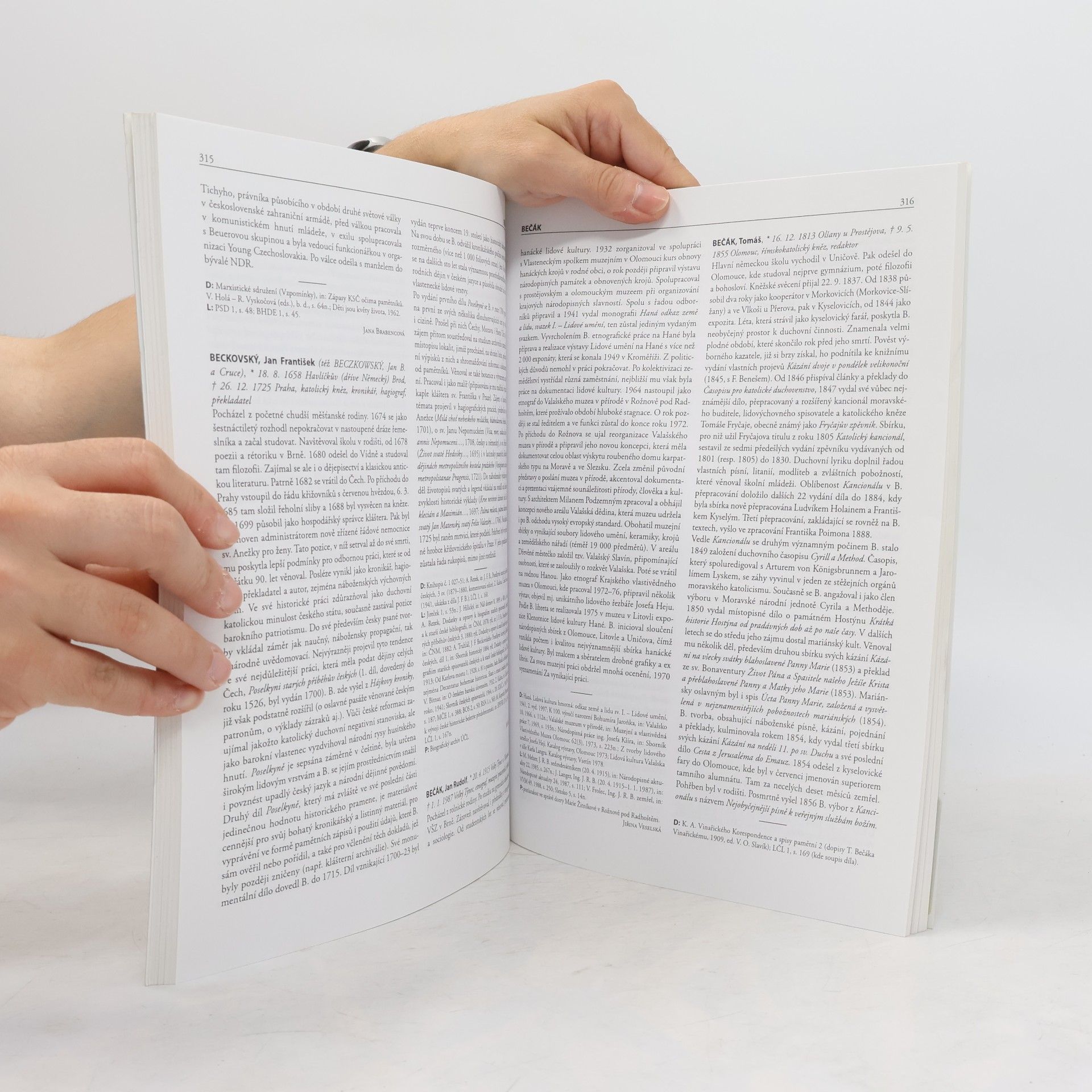 Pavla Vošahlíková Biografický slovník českých zemí, 3. sešit (Bas-Bend)