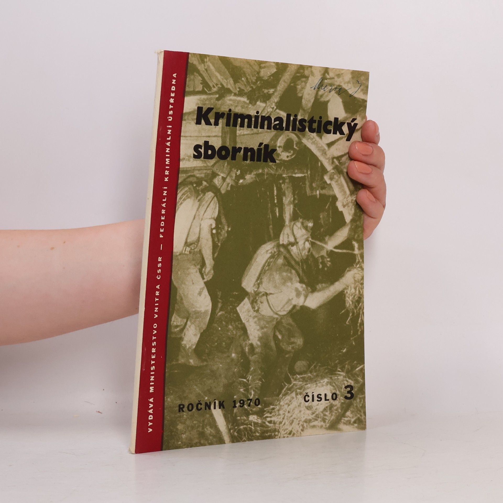 Autorenkollektiv Kriminalistický sborník č. 3/1970