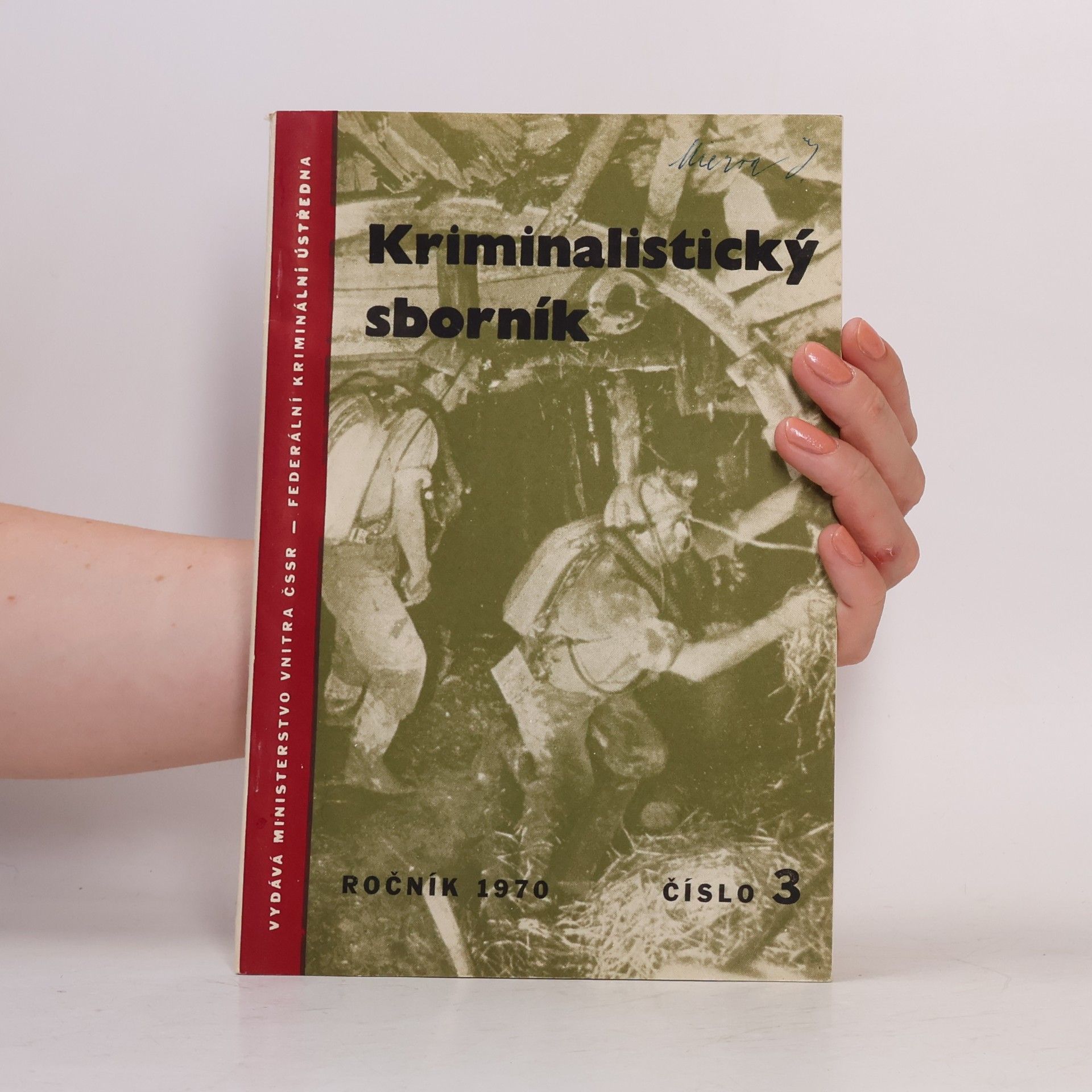 Autorenkollektiv Kriminalistický sborník č. 3/1970