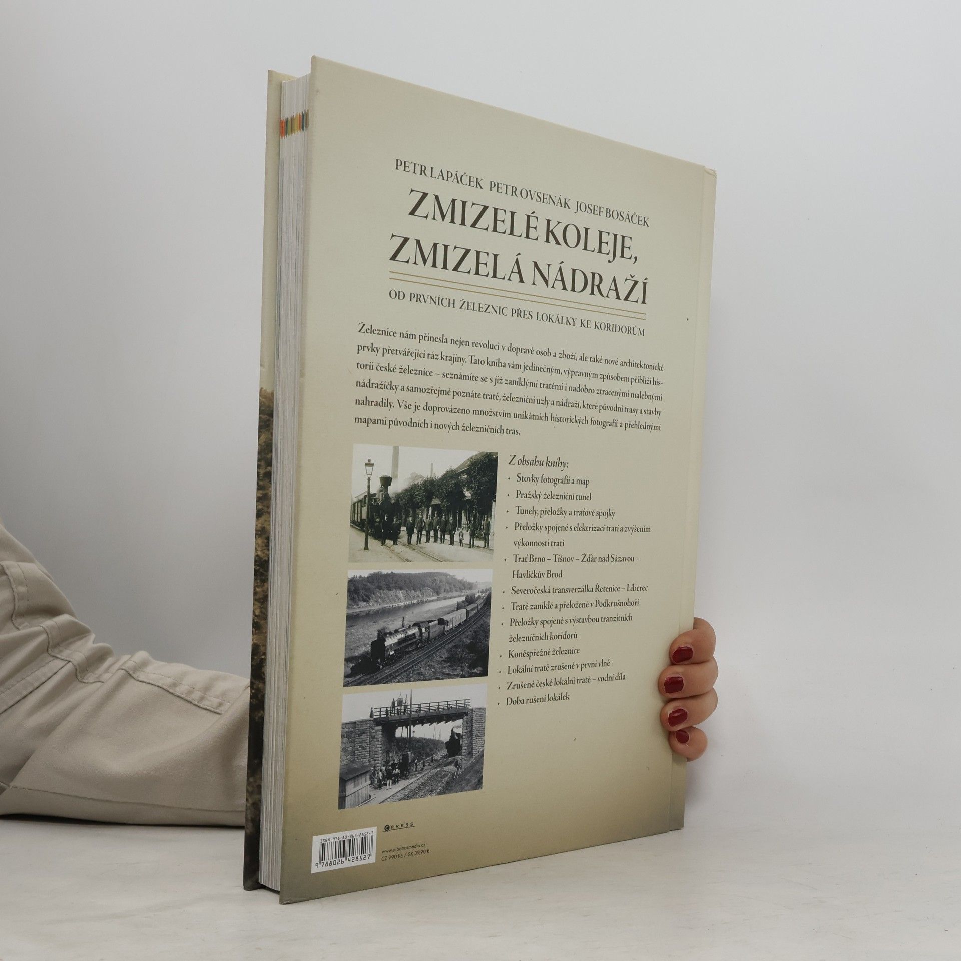 Petr Lapáček Zmizelé koleje, zmizelá nádraží