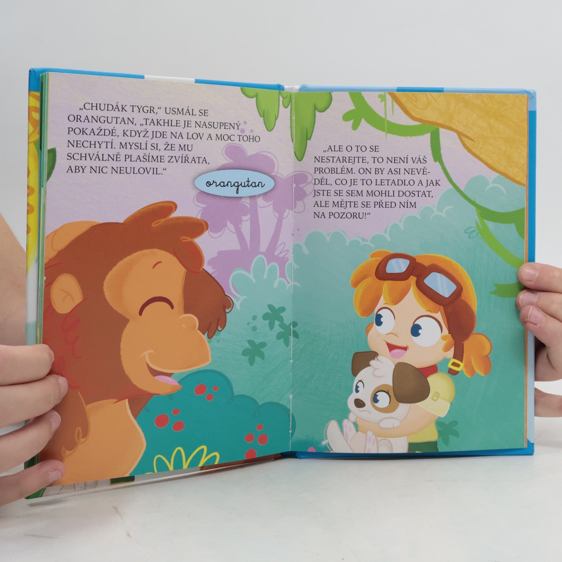 Dita Křišťanová Dobrodružná cesta. Ema a pejsek Bobík v džungli