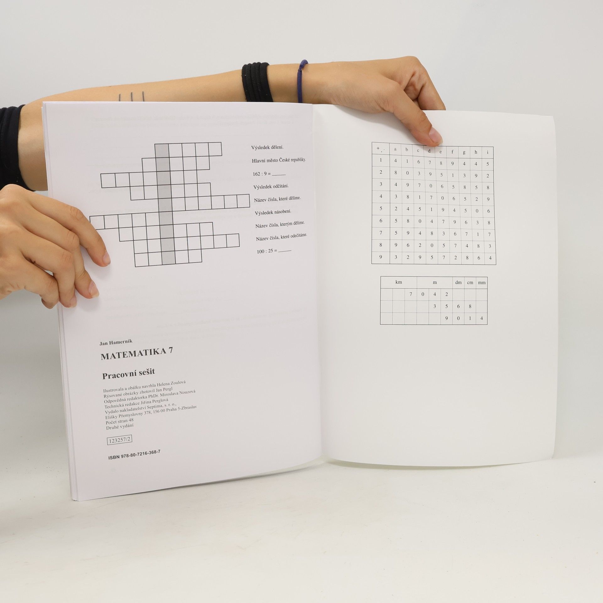 Jan Hamerník Matematika 7 Pracovní sešit