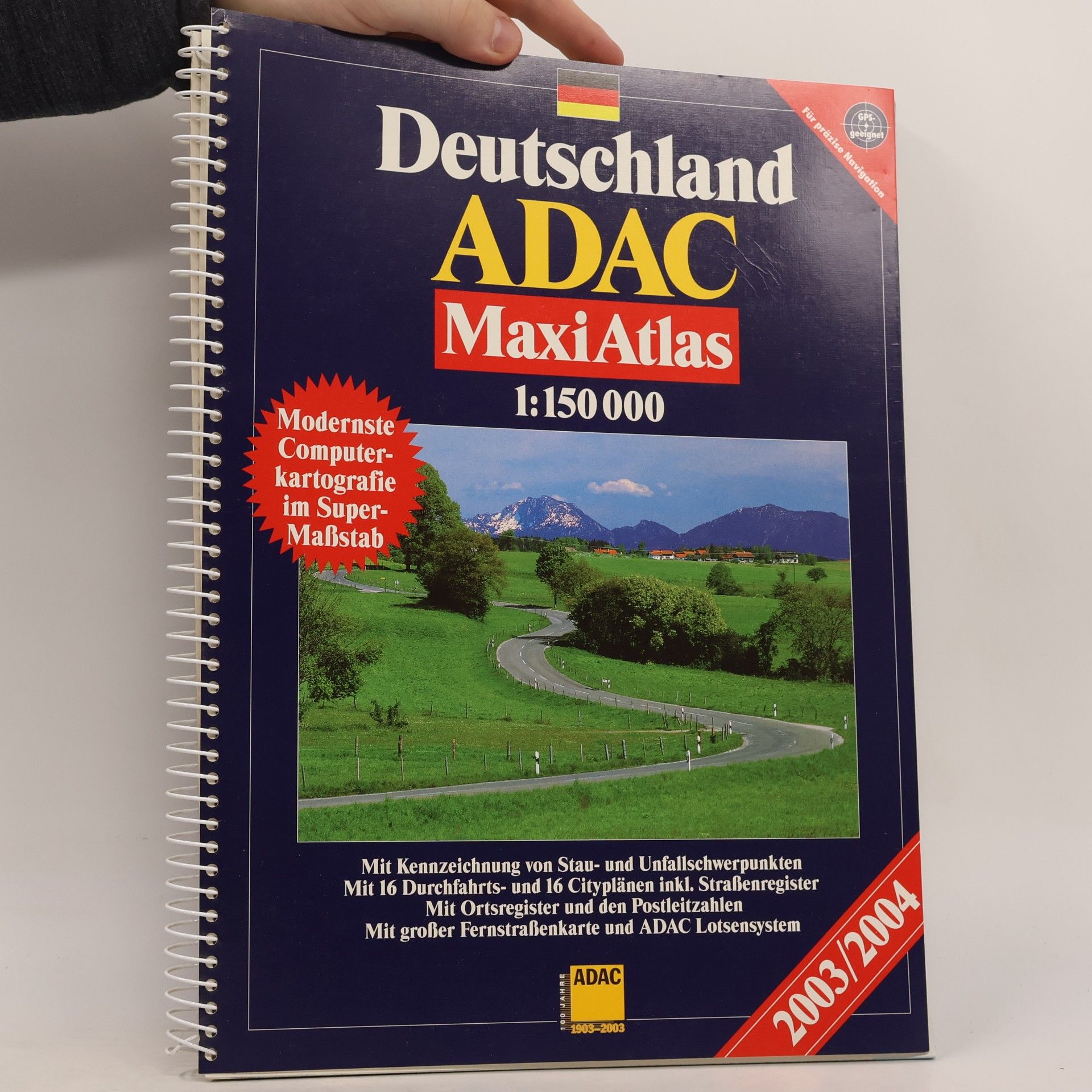 Autorenkollektiv ADAC Reiseatlas Deutschland, Europa 1997/98 1:200 000