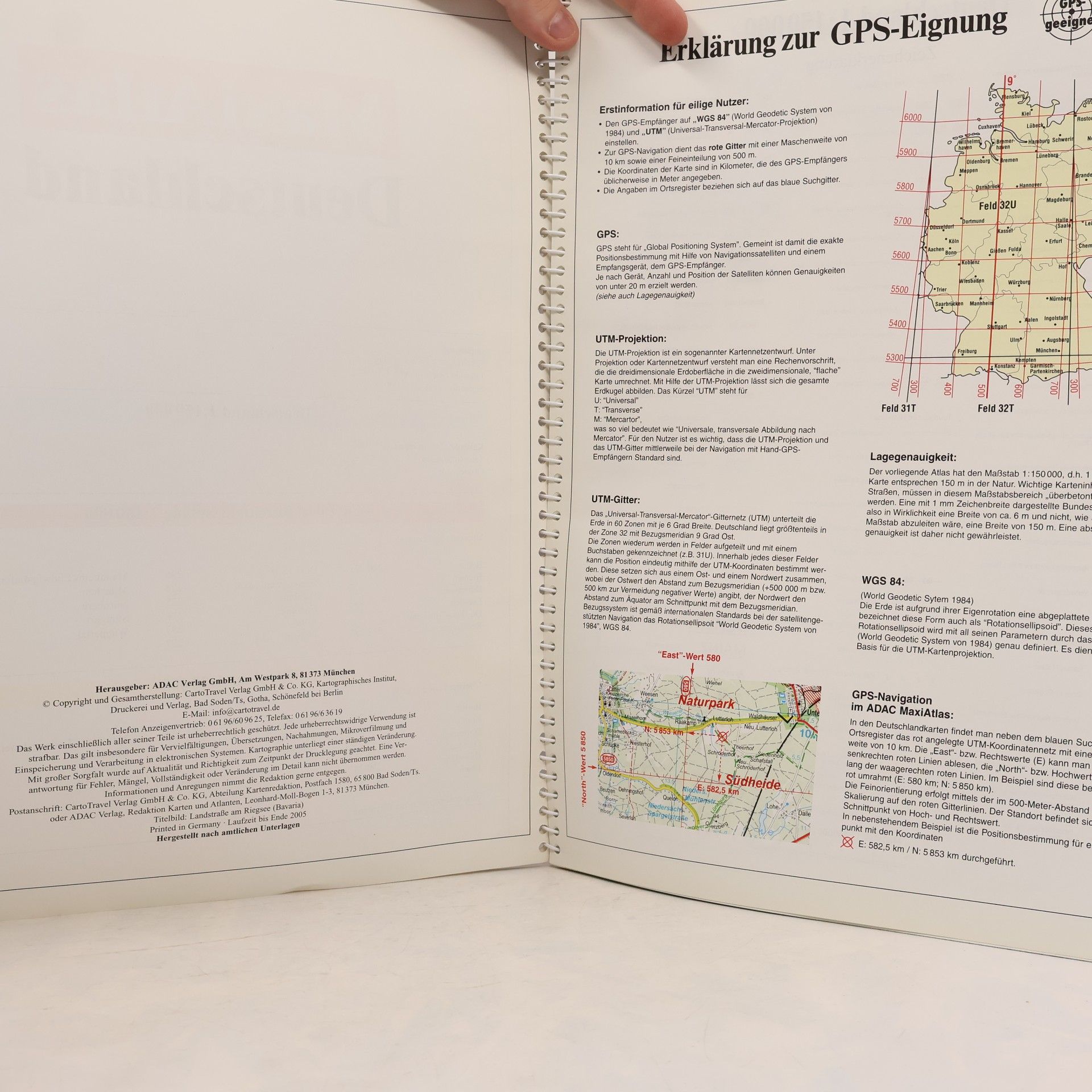 Autorenkollektiv ADAC Reiseatlas Deutschland, Europa 1997/98 1:200 000
